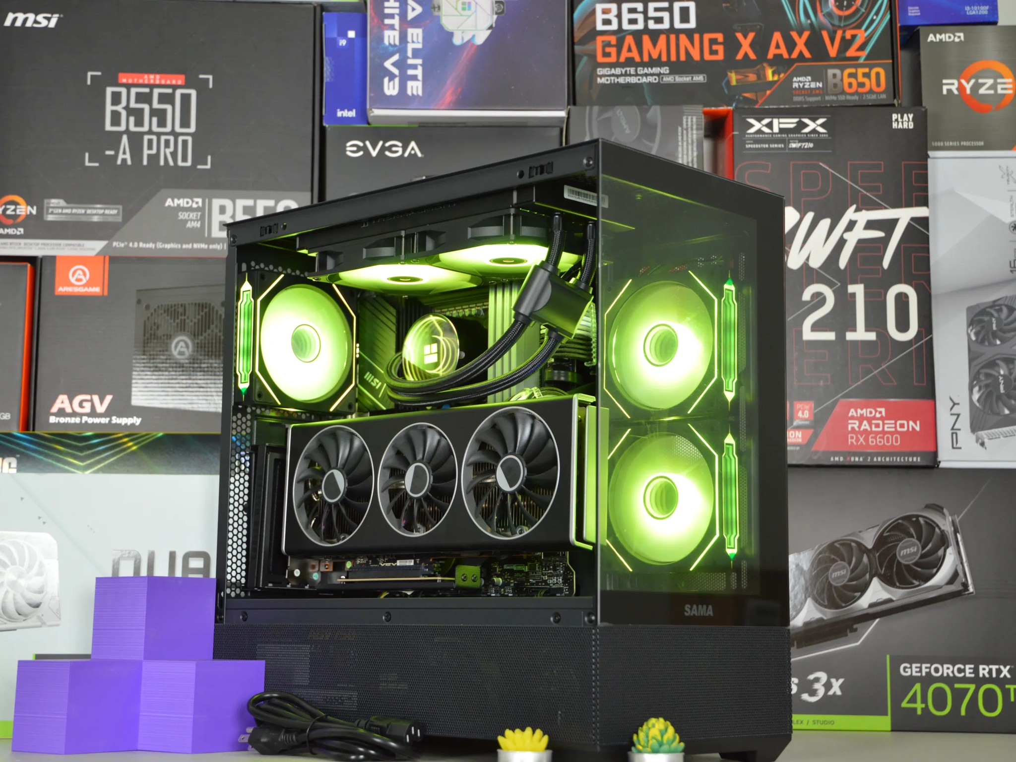 ⚡⚡| RX 7800XT 16GB| INTEL i5-12600KF | 32 GB DDR4 RAM | 2TB GEN4 NVME SSD | The Electrocutioner |