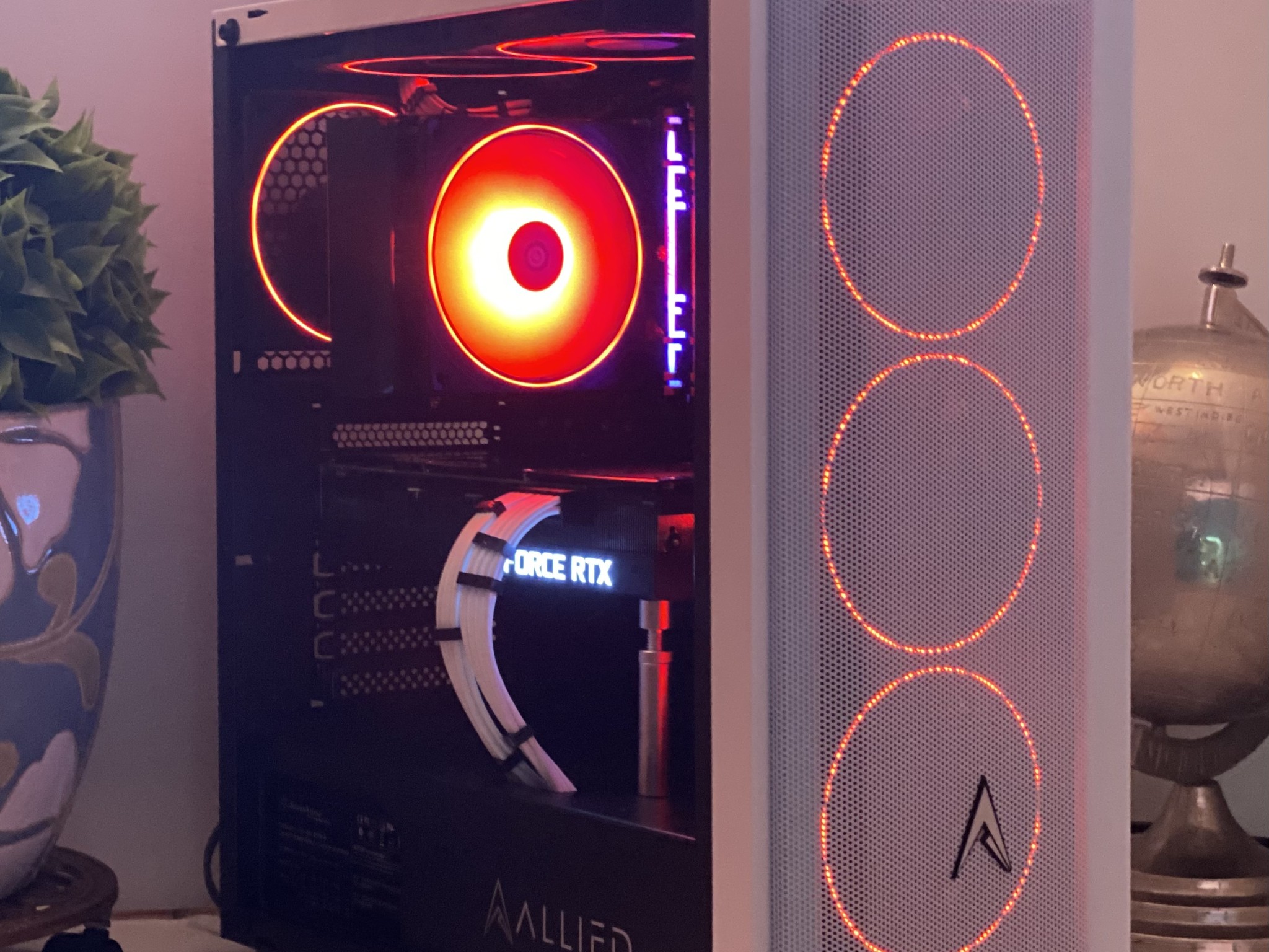 ⚪️⚫️ 🪐 “6-Rings" Ryzen Pro Gaming PC 🧪 RTX 3080🧪 Ryzen 7🧪1TB 🧪Windows 11