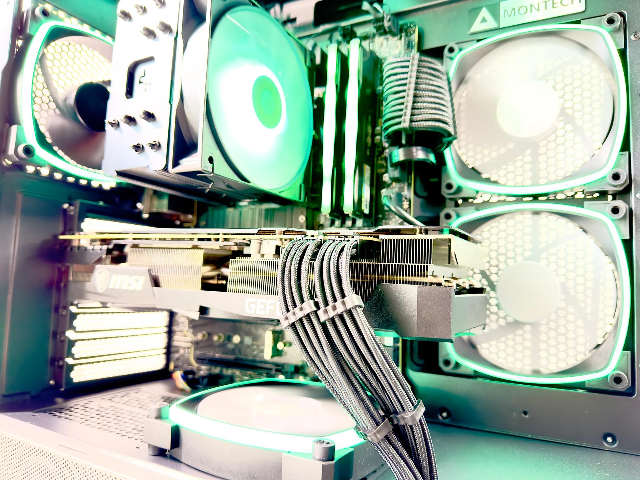 💚✳️Green Star❇️Extreme Gaming PC❇️Nvidia RTX 3090 24GB❇️Intel i7-12700KF 12core❇️32GB DDR4❇️2TB SSD