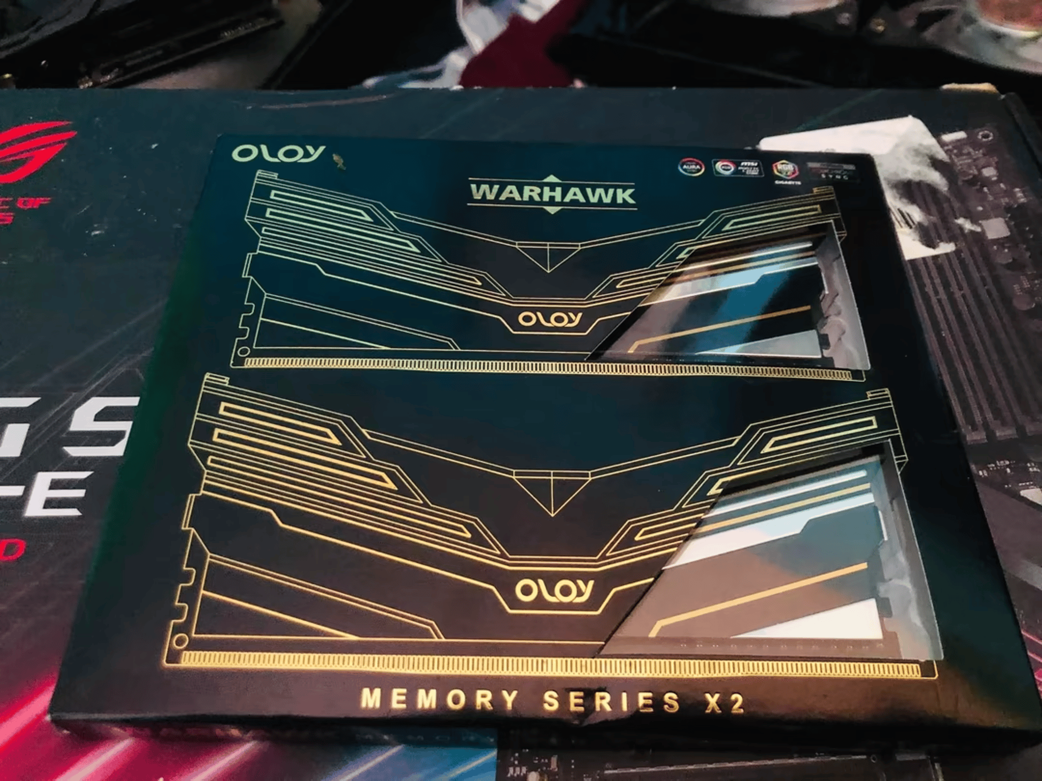 Barely Used OLOy Warhawk 16GB DDR4-3600 CL18 Ram Kit