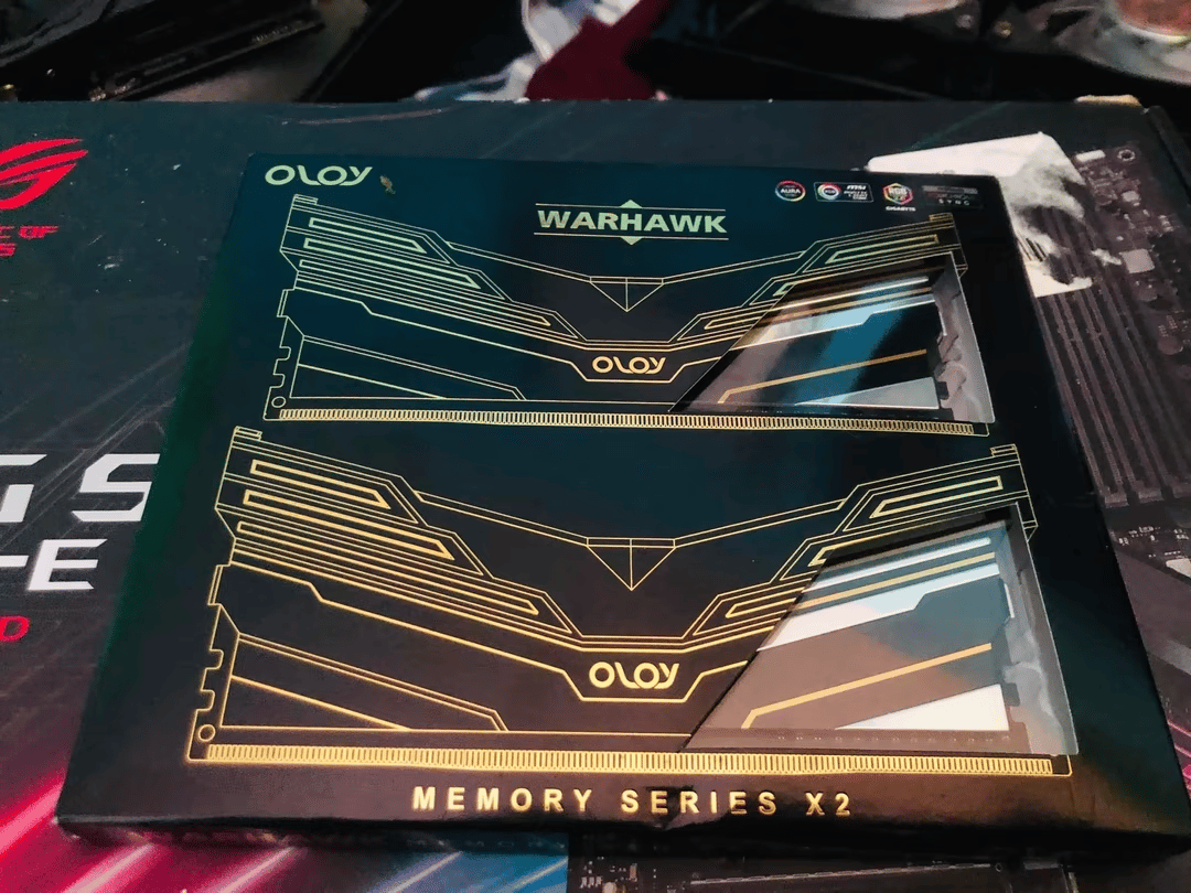 Barely Used OLOy Warhawk 16GB DDR4-3600 CL18 Ram Kit