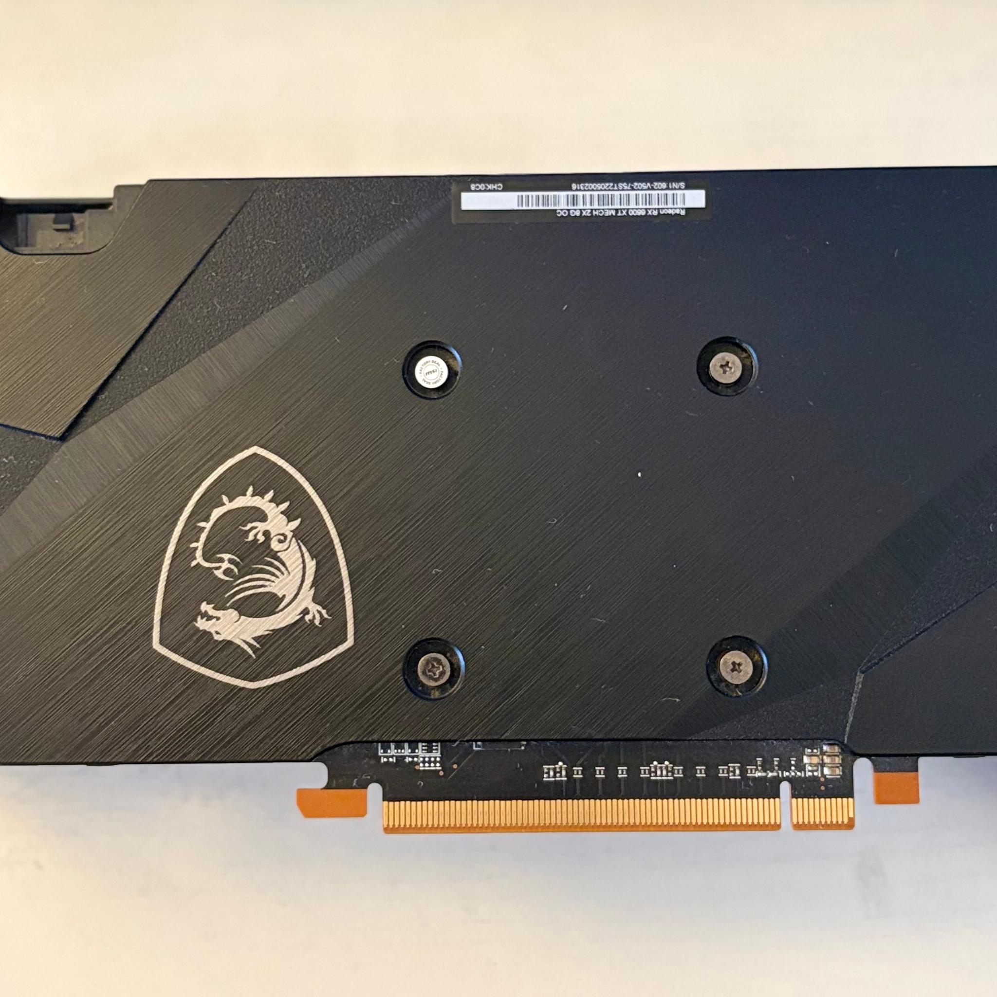 XFX Speedster MERC 308 Black Radeon RX 6600 XT