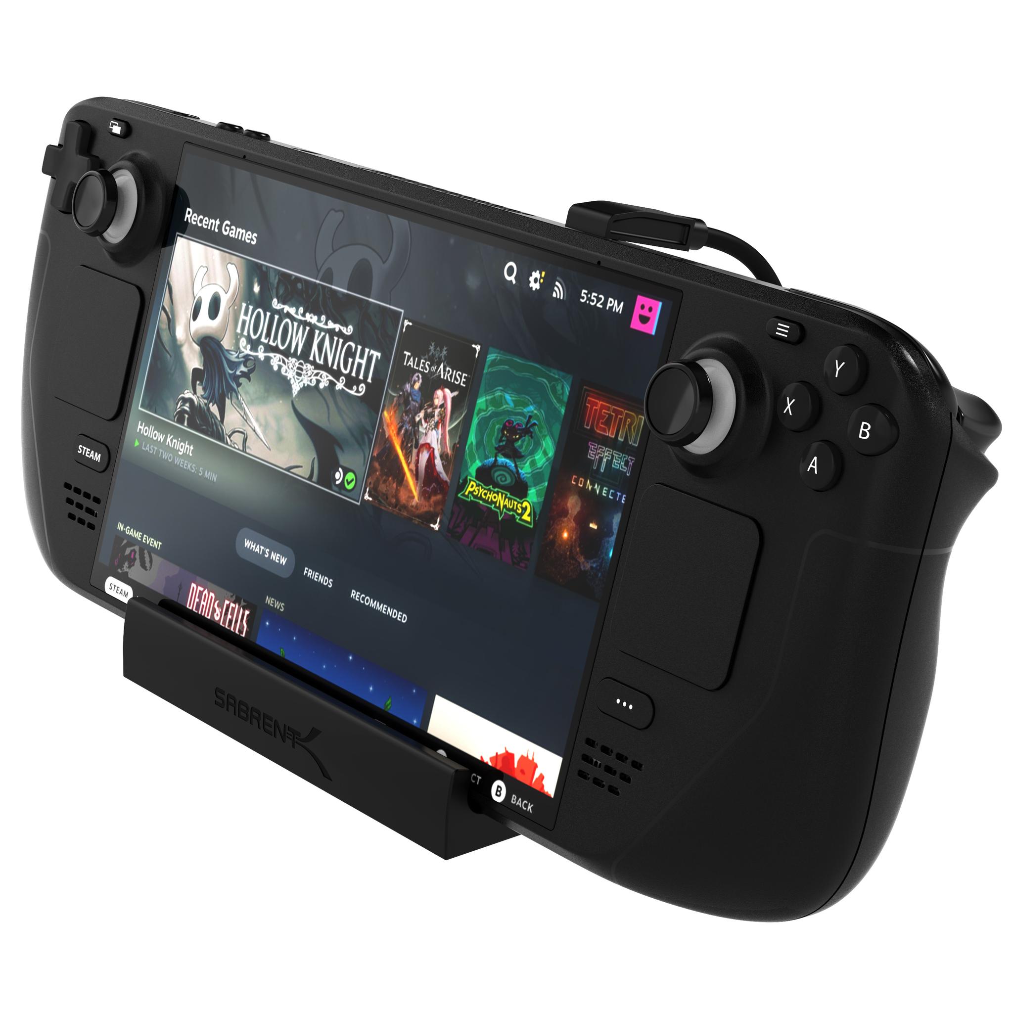 SABRENT 6-Port Docking: Steam Deck/USB-C Devices, 95W PD3.0, HDMI 2.0 4K/60Hz,3 USB-A,USB-C[DS-SD6P]