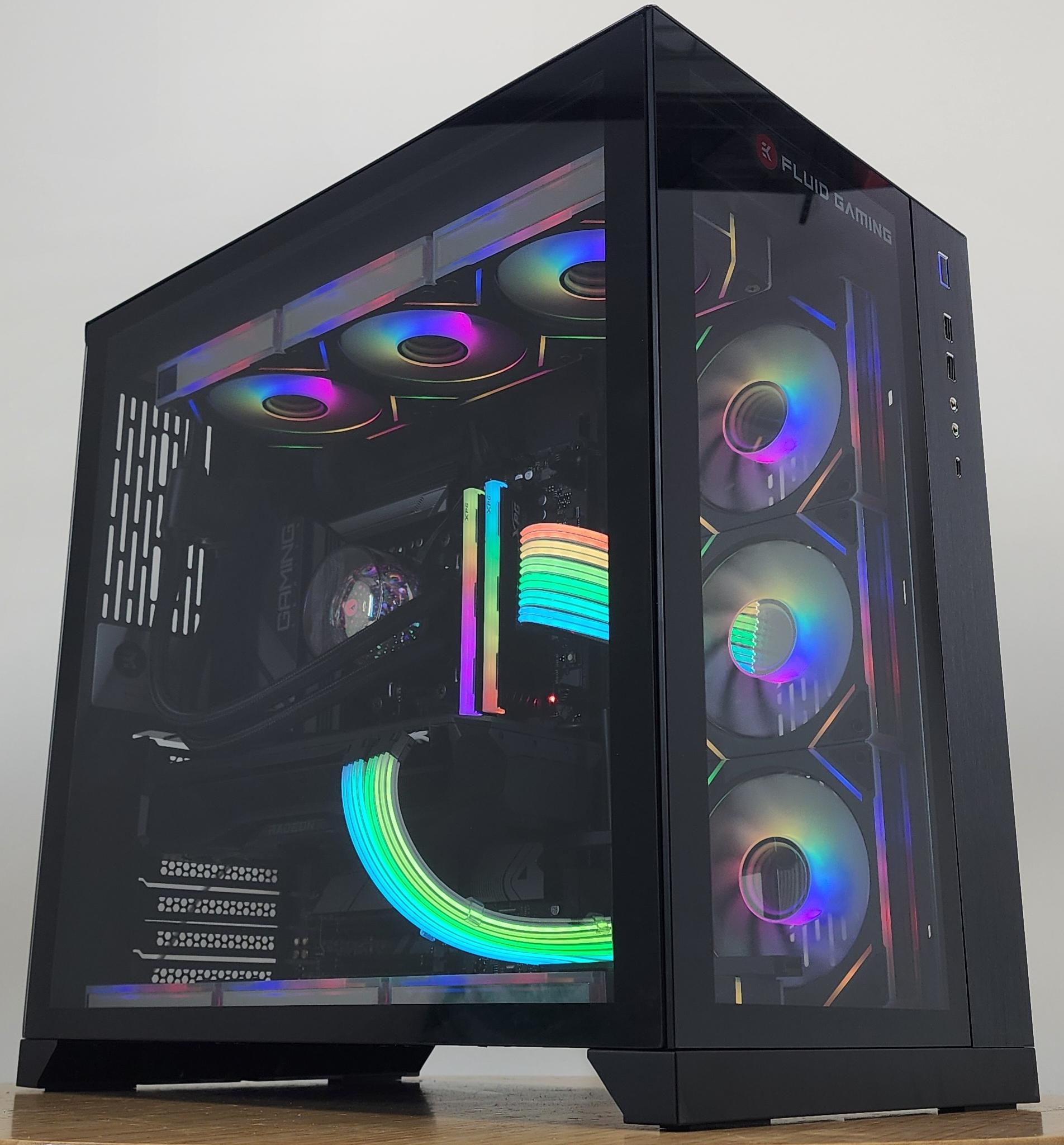 Gaming PC Ryzen 7 9700X 32GB RAM 1TB SSD RX 7900 XT 20GB Windows 11 Computer