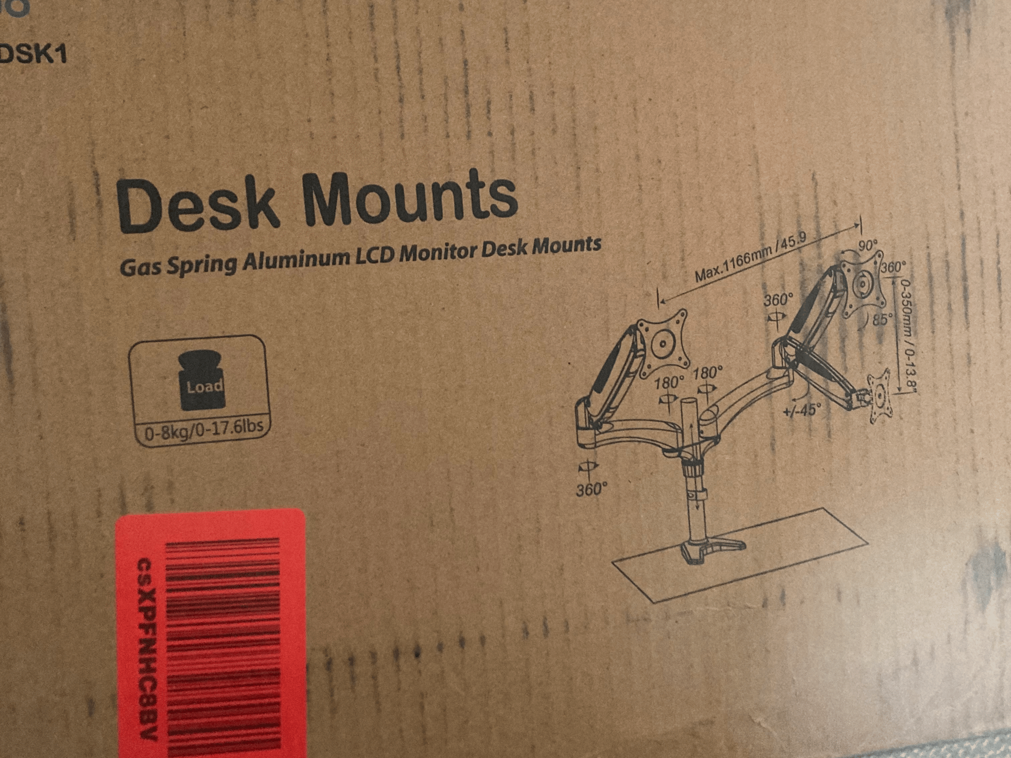 Huanuo Dual Monitor Stand