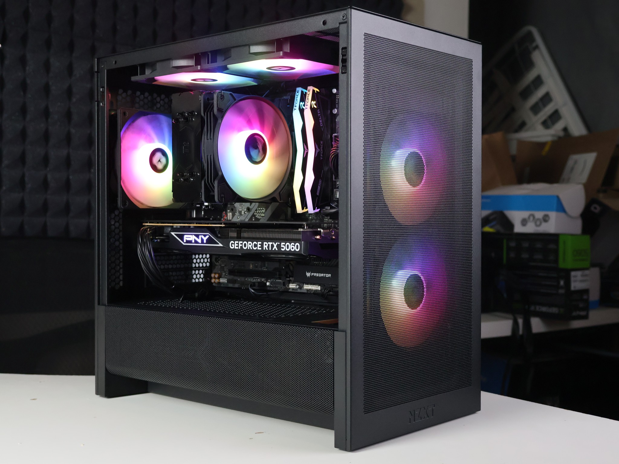 ⚫ Ryzen 5 7600X/RTX 5060 8 GB Gaming/Streaming PC ⚫