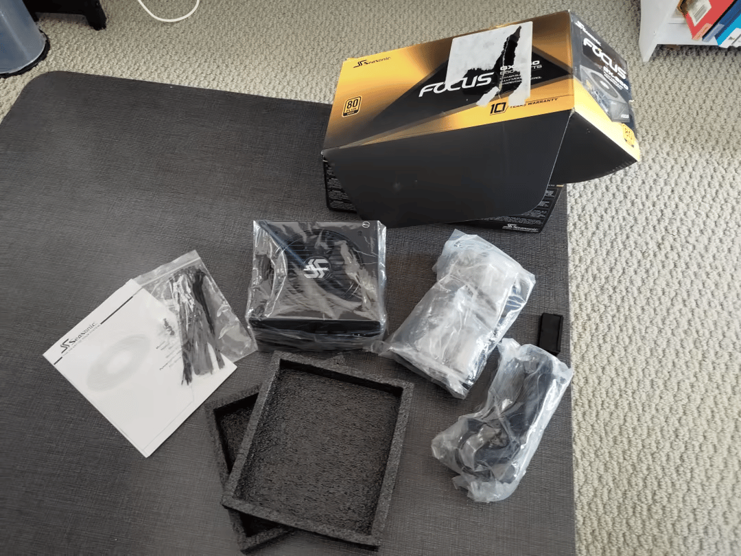 Seasonic Focus GX-850 850W 80+ Gold Rated Tier A PSU