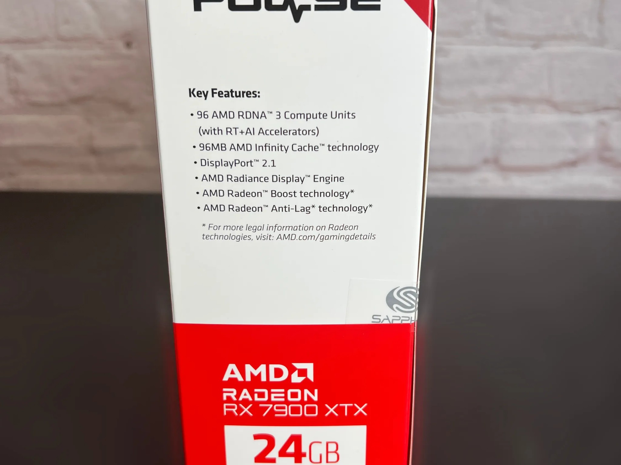 Sapphire Pulse RX 7900 XTX OC 24GB New