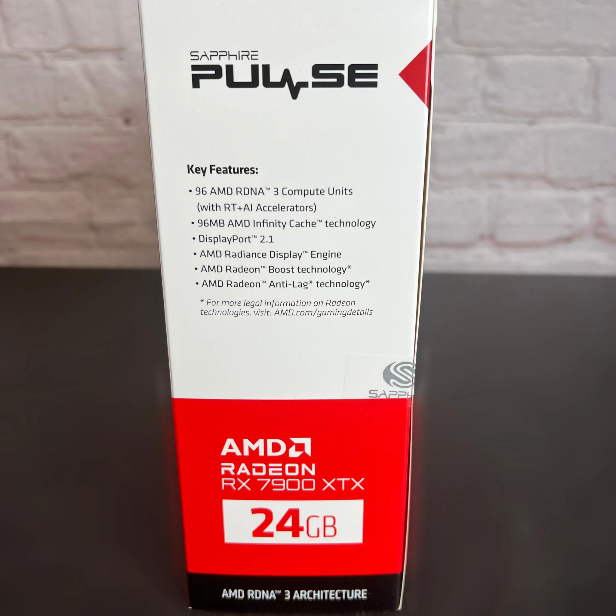 Sapphire Pulse RX 7900 XTX OC 24GB New