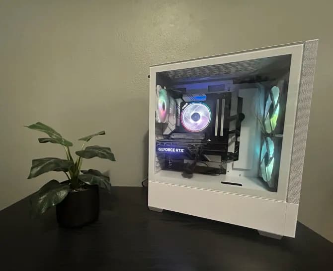 RGB 1440P Gaming Machine: RTX 4070 Super: Ryzen 7 5800X: 1TB : 16GB RAM