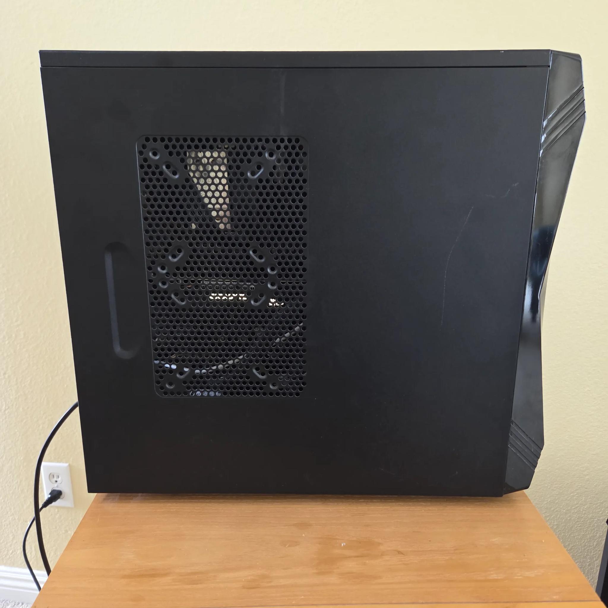 Complete PC with Intel Core i5-3570k CPU and GTX 1050 TI GPU