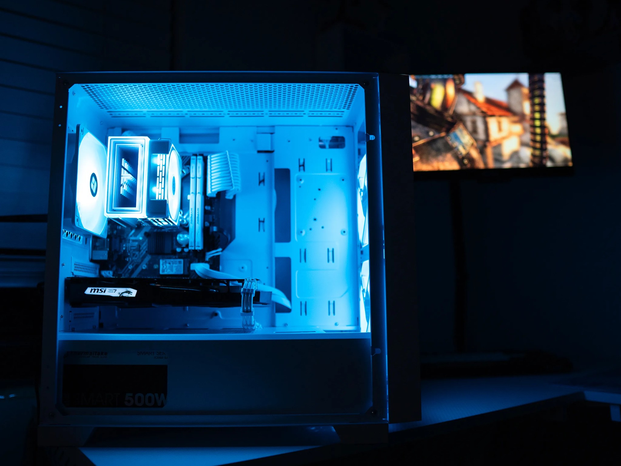❄️🌨 | GTX 1650 | INTEL i5 3470 | 16GB DDR3 RAM | 256GB NVME + 1TB HDD | Arctic Freeze 4.0