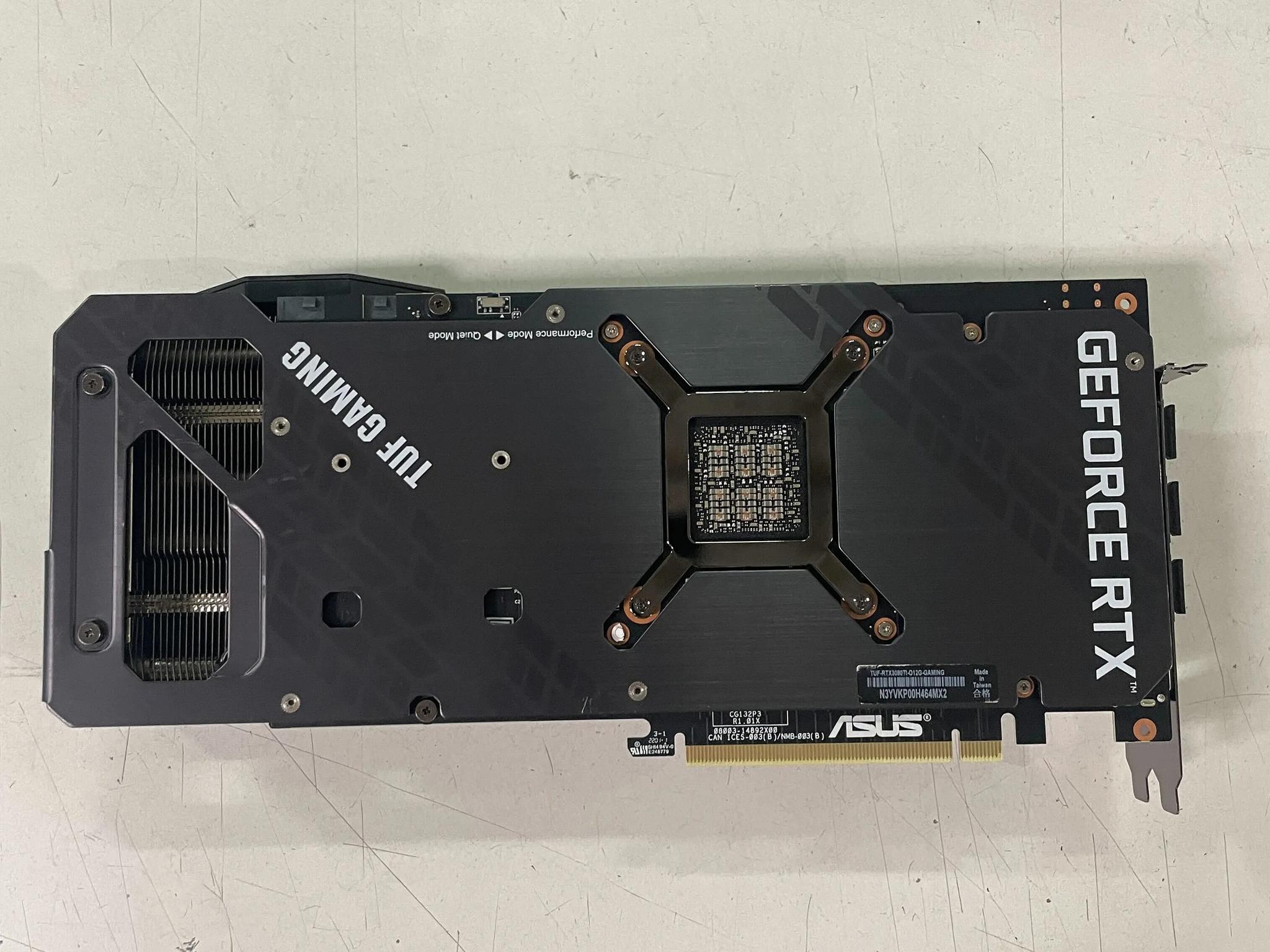 Asus TUF RTX 3080 Ti - Dents, working condition