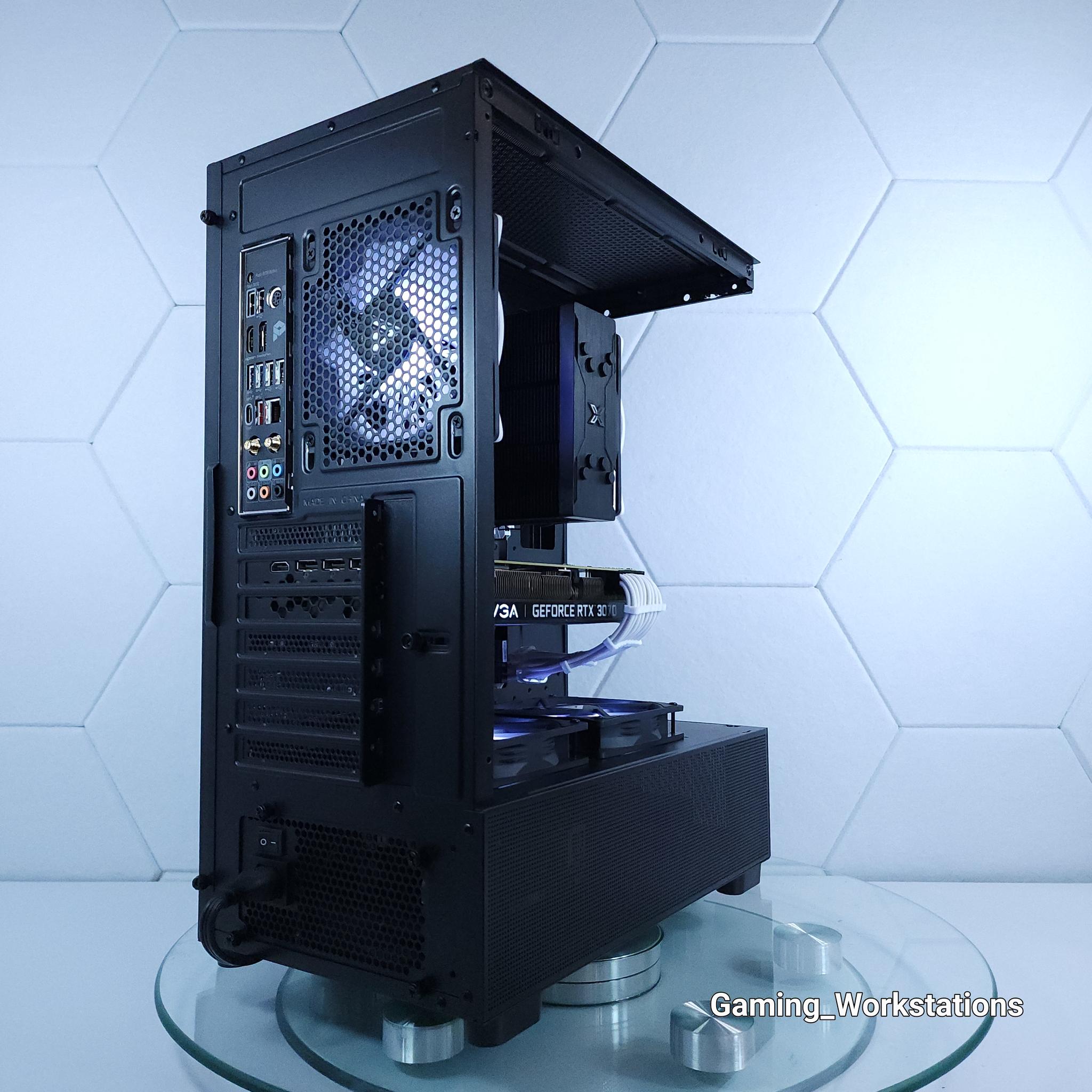 🤍 RTX 3070 Core i5 12600KF ● 1080p/1440p Gaming Computer