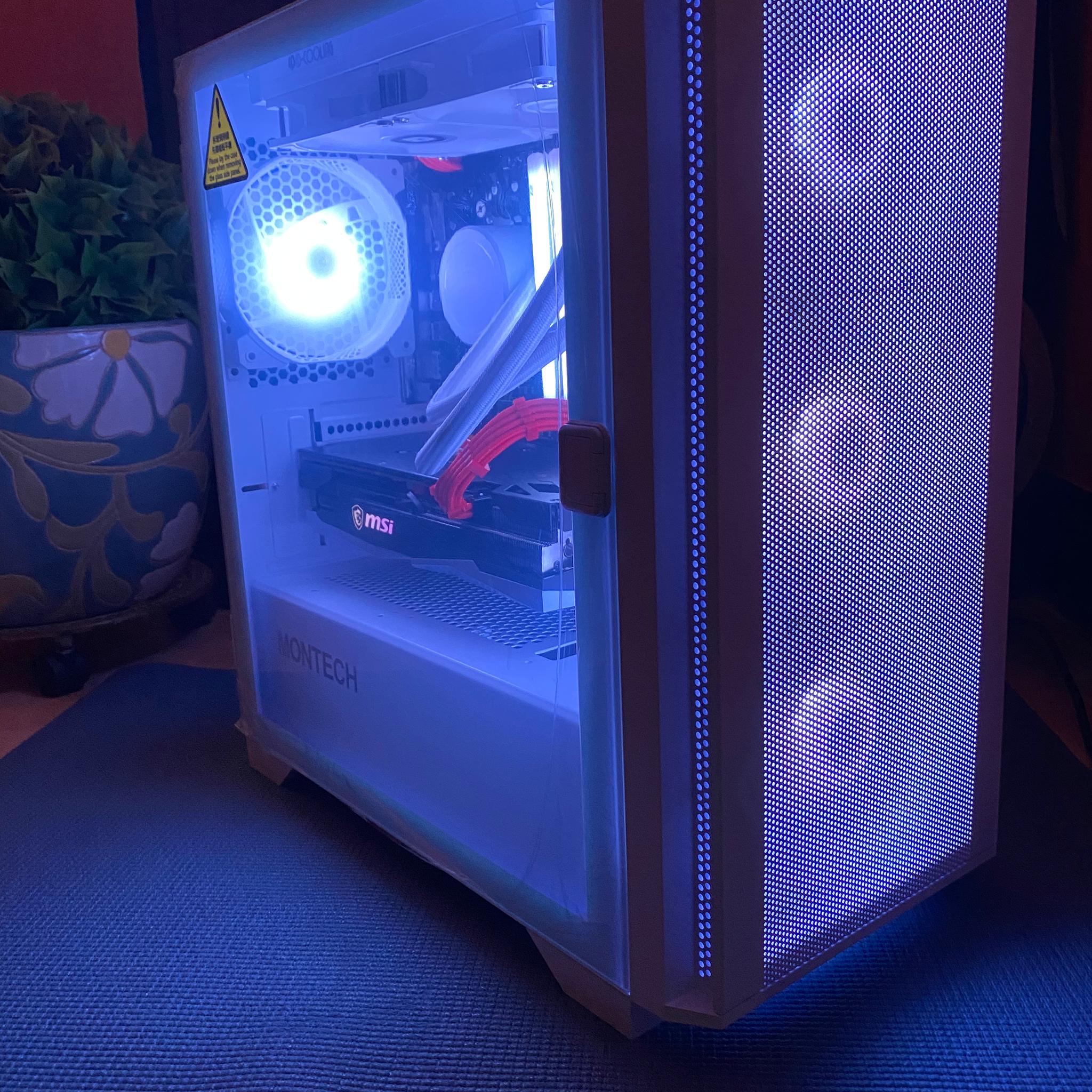 🔥White DRaGoN II🔥🔥/RX6650XT/Ryzen 5 5600X/32GB DDR4 RAM/1TB M.2 NVMe/Windows 11