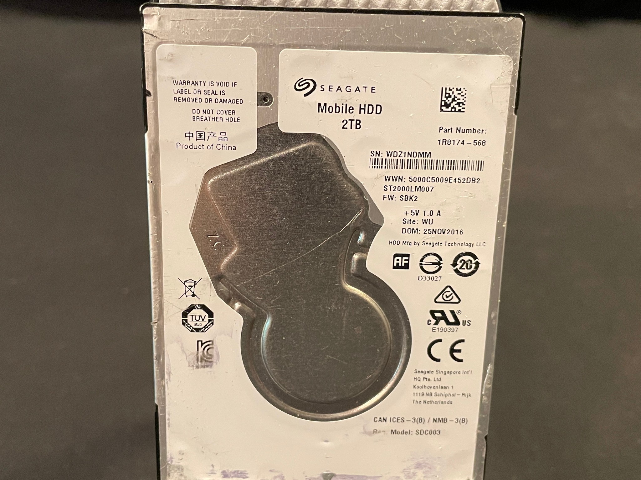 Seagate 2TB Mobile HDD Hard Drive