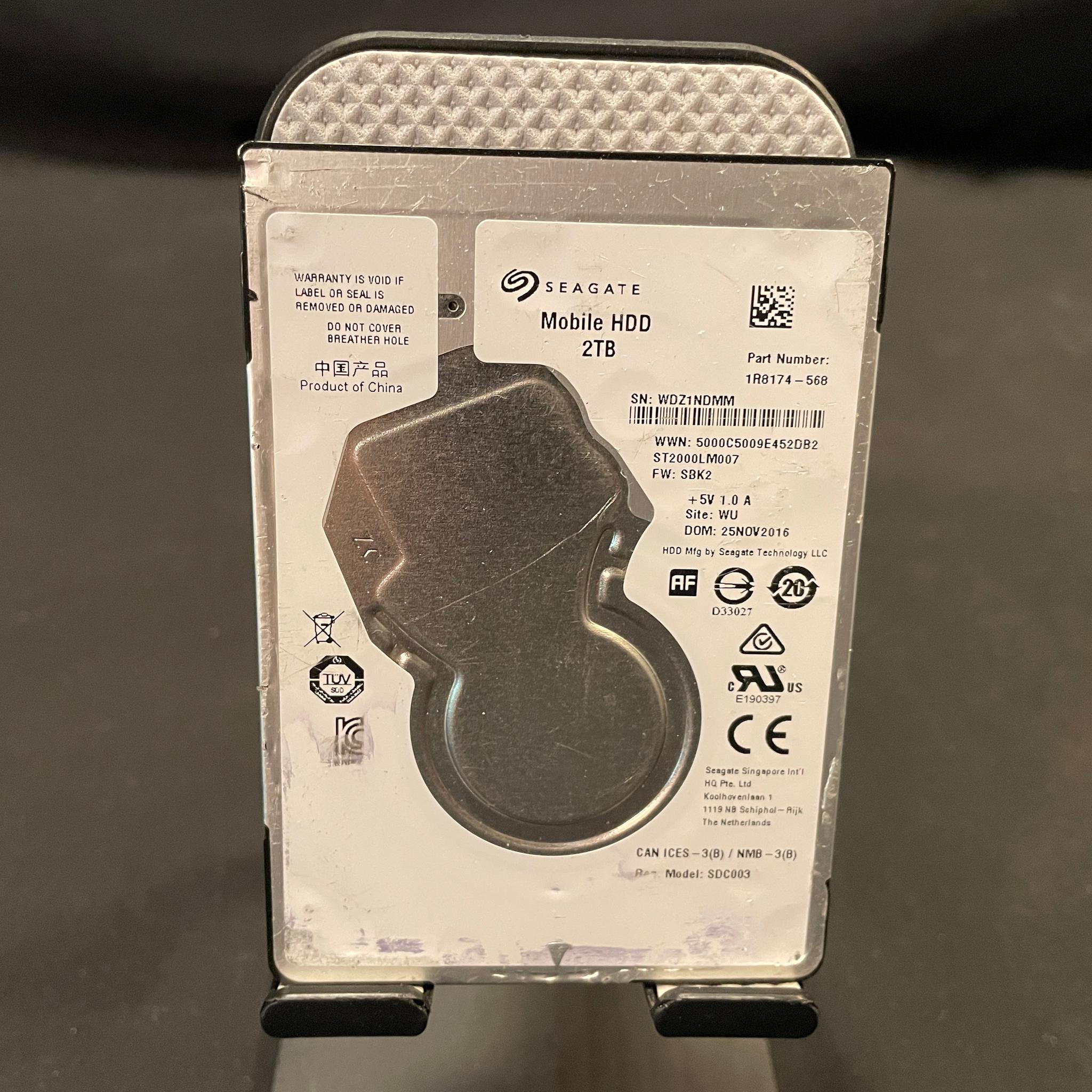 Seagate 2TB Mobile HDD Hard Drive
