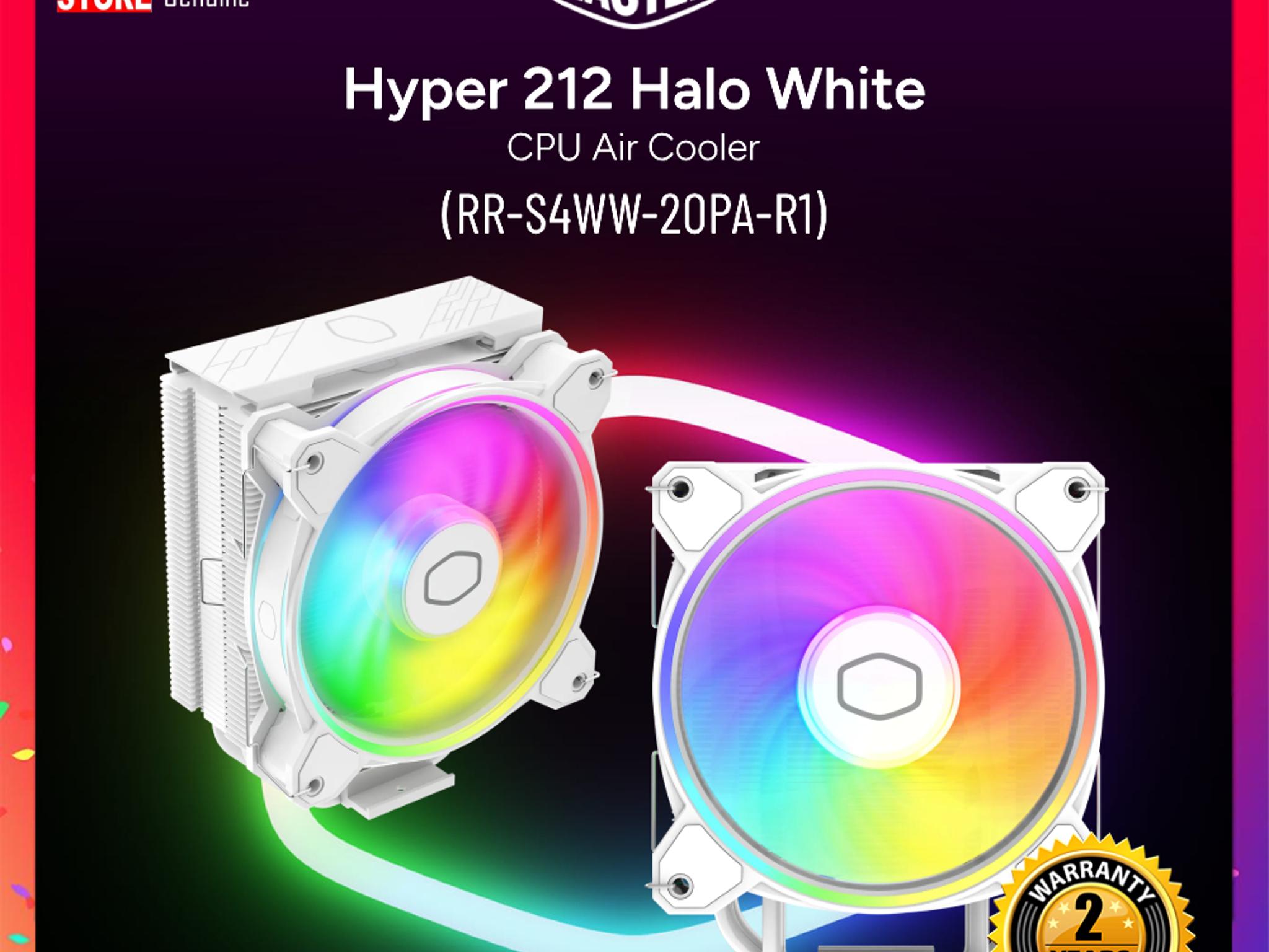 Cooler Master Hyper 212 Halo White