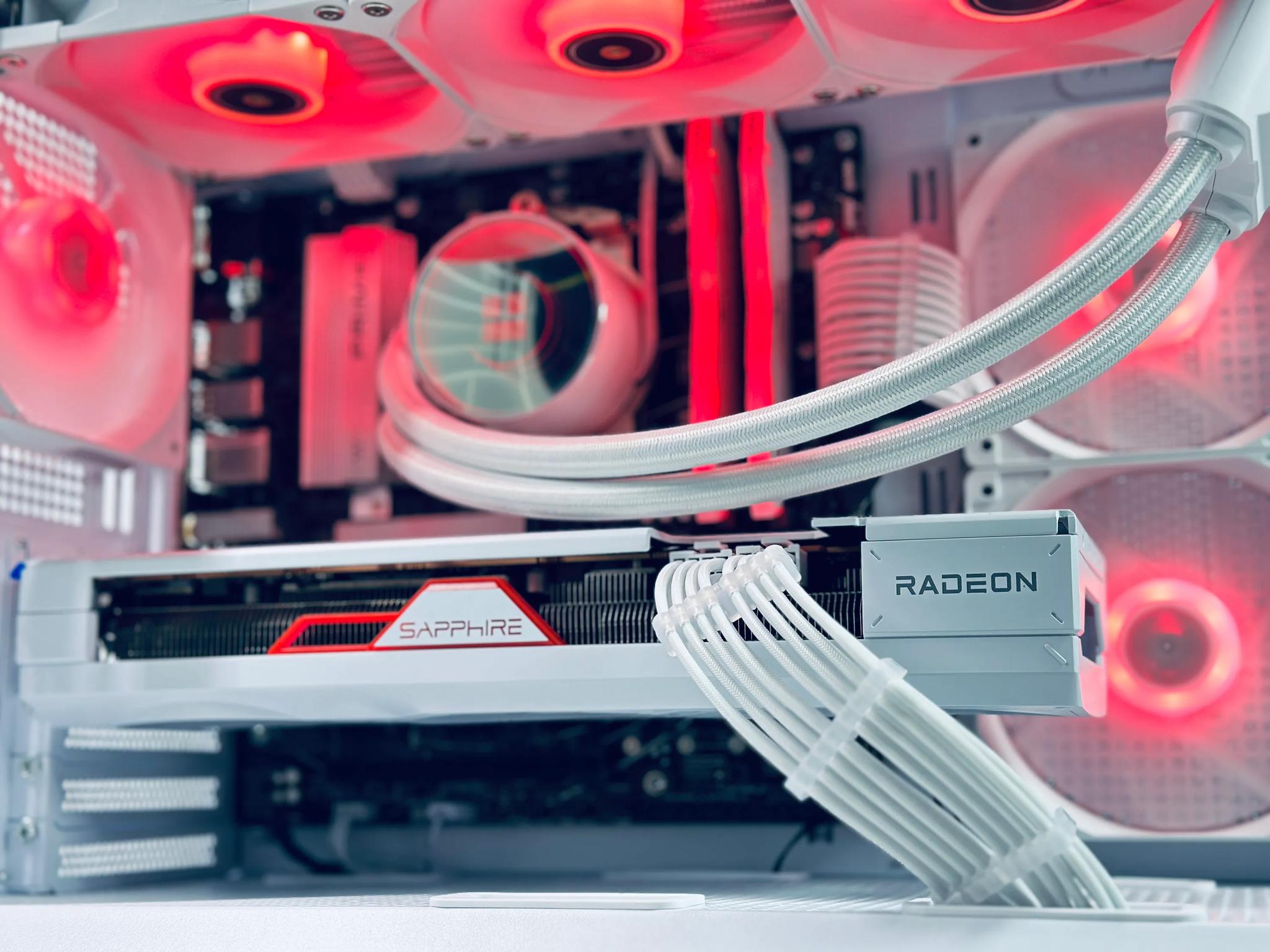 ✨🎁🎄🐻‍❄️ 🧊 Polar Bear  Gaming PC❄️AMD RX 7800 XT 16GB❄️AMD Ryzen 7 7700