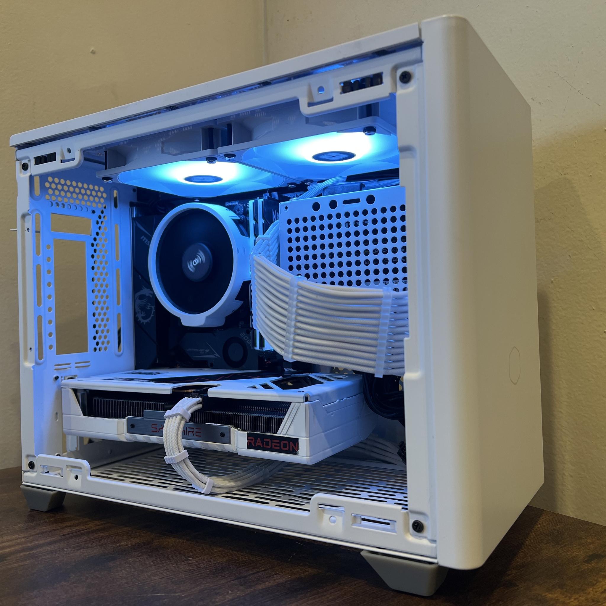 Mini-ITX| Rx 9060xt 16gb | Ryzen 5 5600x | 16gb ram | 1tb NVME | Wifi | Win11  | 1440p Gaming PC