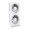XFX AMD Radeon RX 9060 XT Swift White Overclocked Dual Fan 8GB GDDR6 PCIe 5.0 Graphics Card