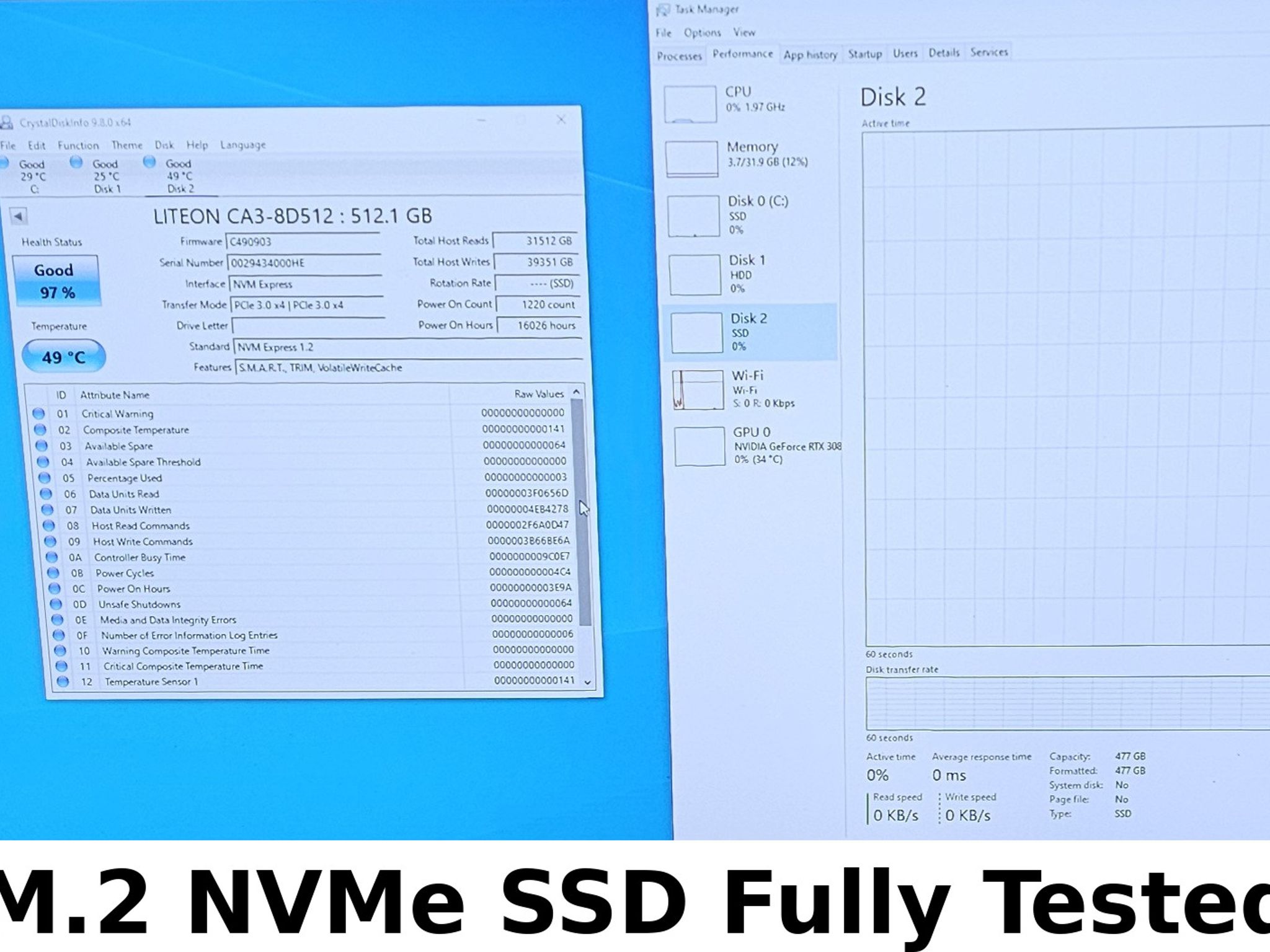 256GB NVMe M.2 SSD Samsung 950 PRO V-NAND - Fully Tested