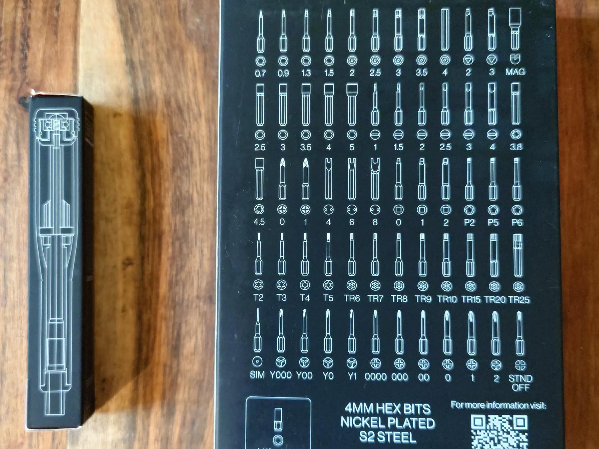 LTT Precision Screwdriver and Bit Set