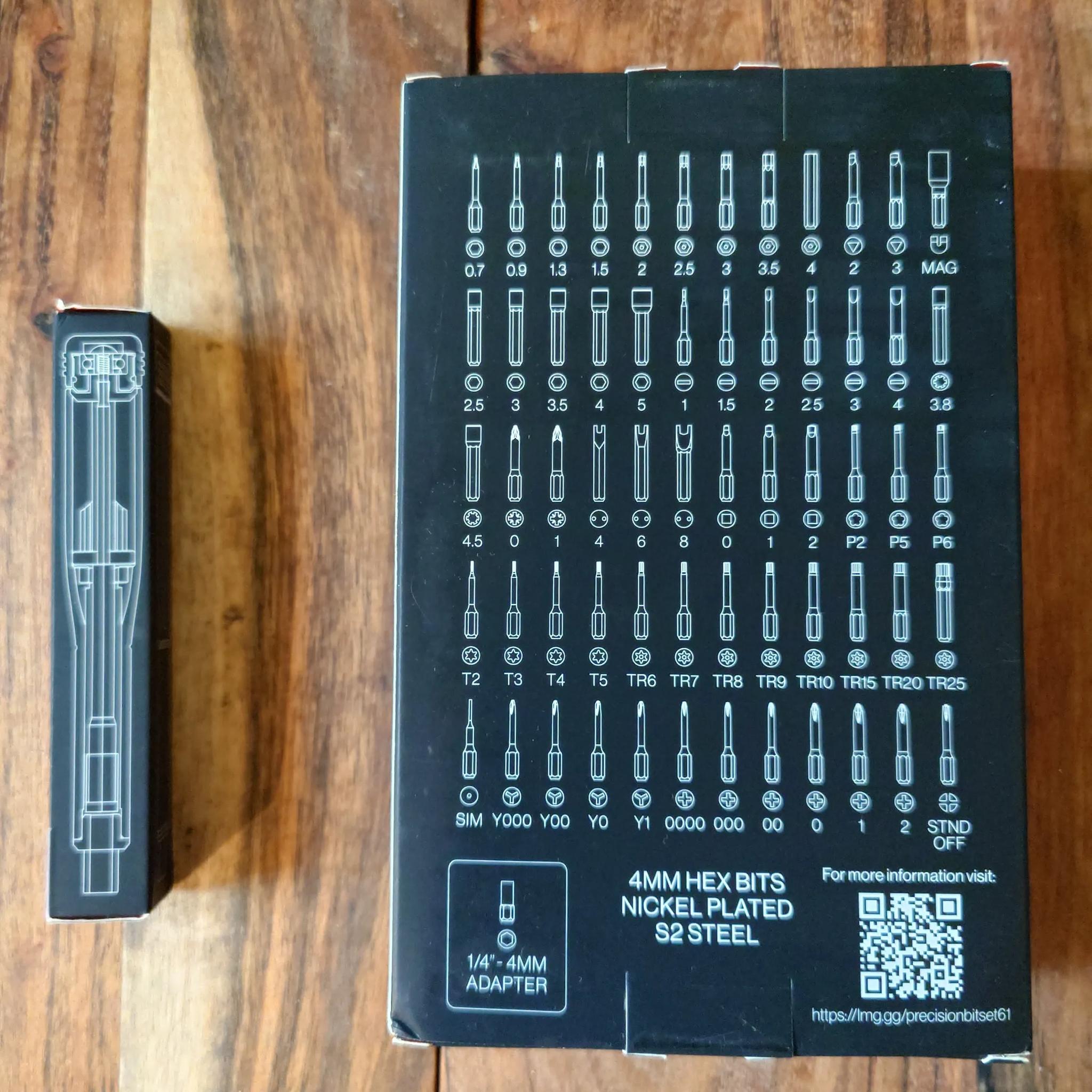 LTT Precision Screwdriver and Bit Set