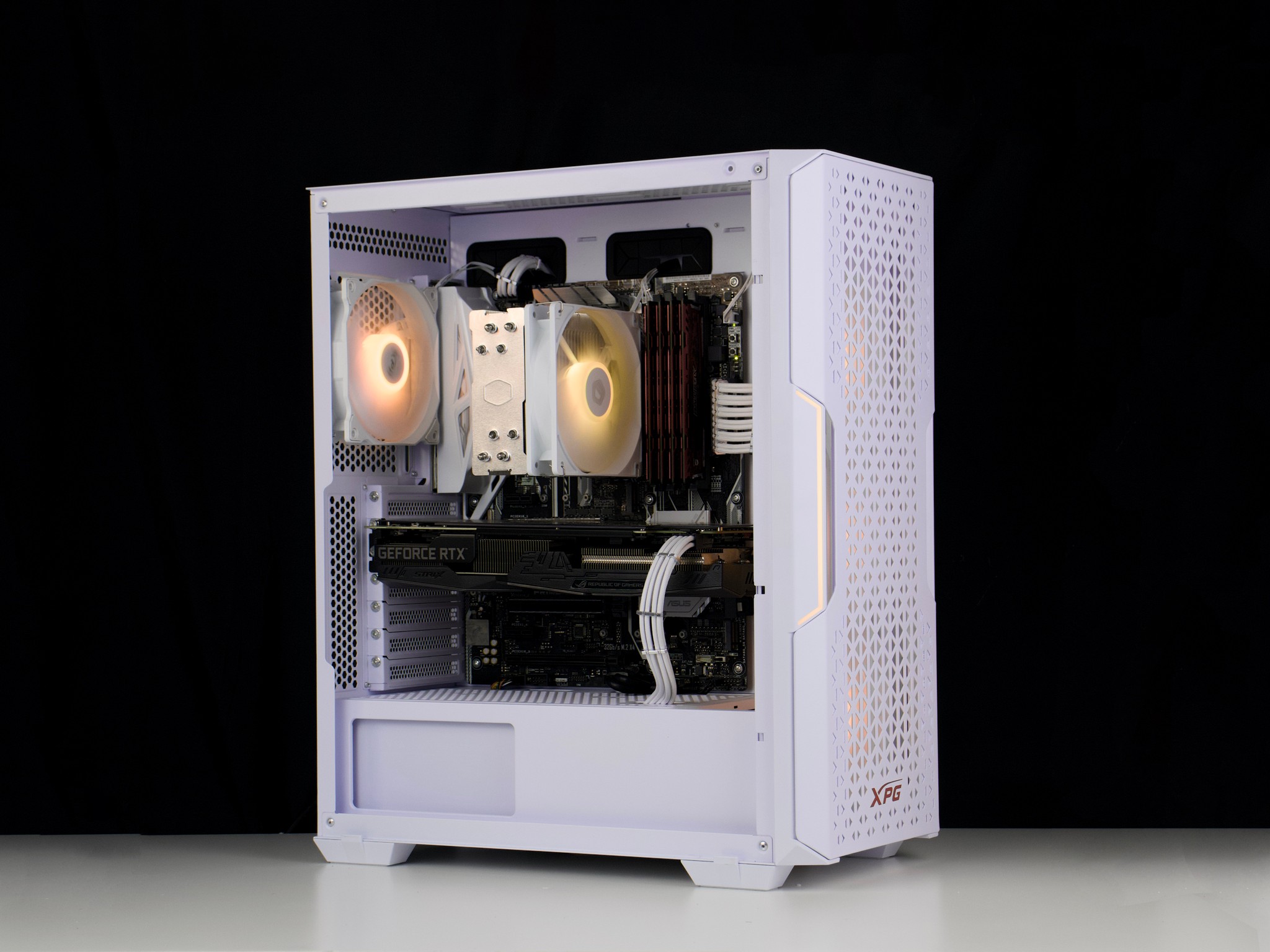 🧊❄️🧊 White Gaming PC – RTX 2060, i7 7700K, 16GB RAM, 500GB SSD - WiFi, BlueTooth 🧊❄️🧊