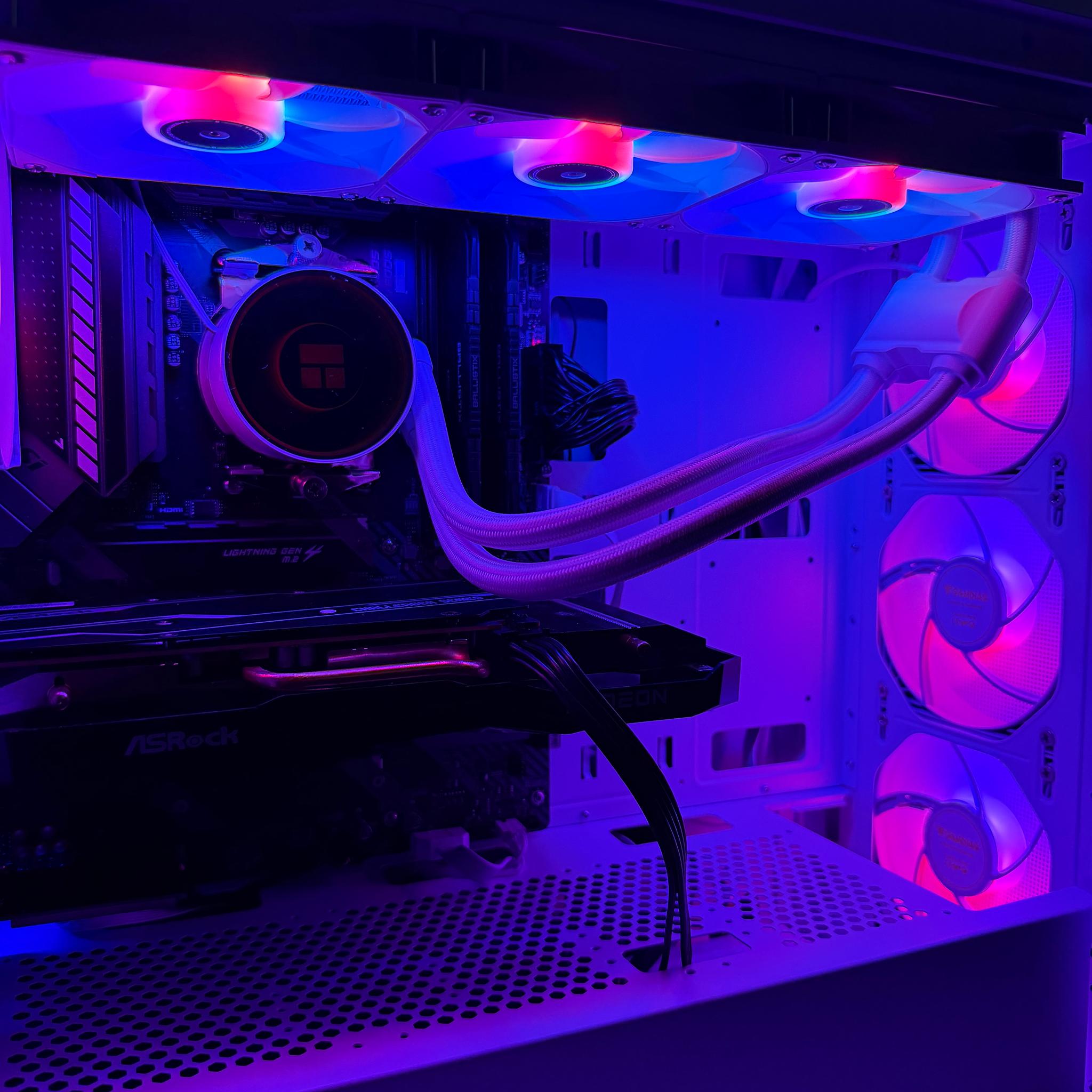⚫️COOKIE⚪️BEAST | RYZEN 5800X | AMD 6650XT | 16GB DDR4 | 1TB SSD | BT/WIFI ~*SALE*~