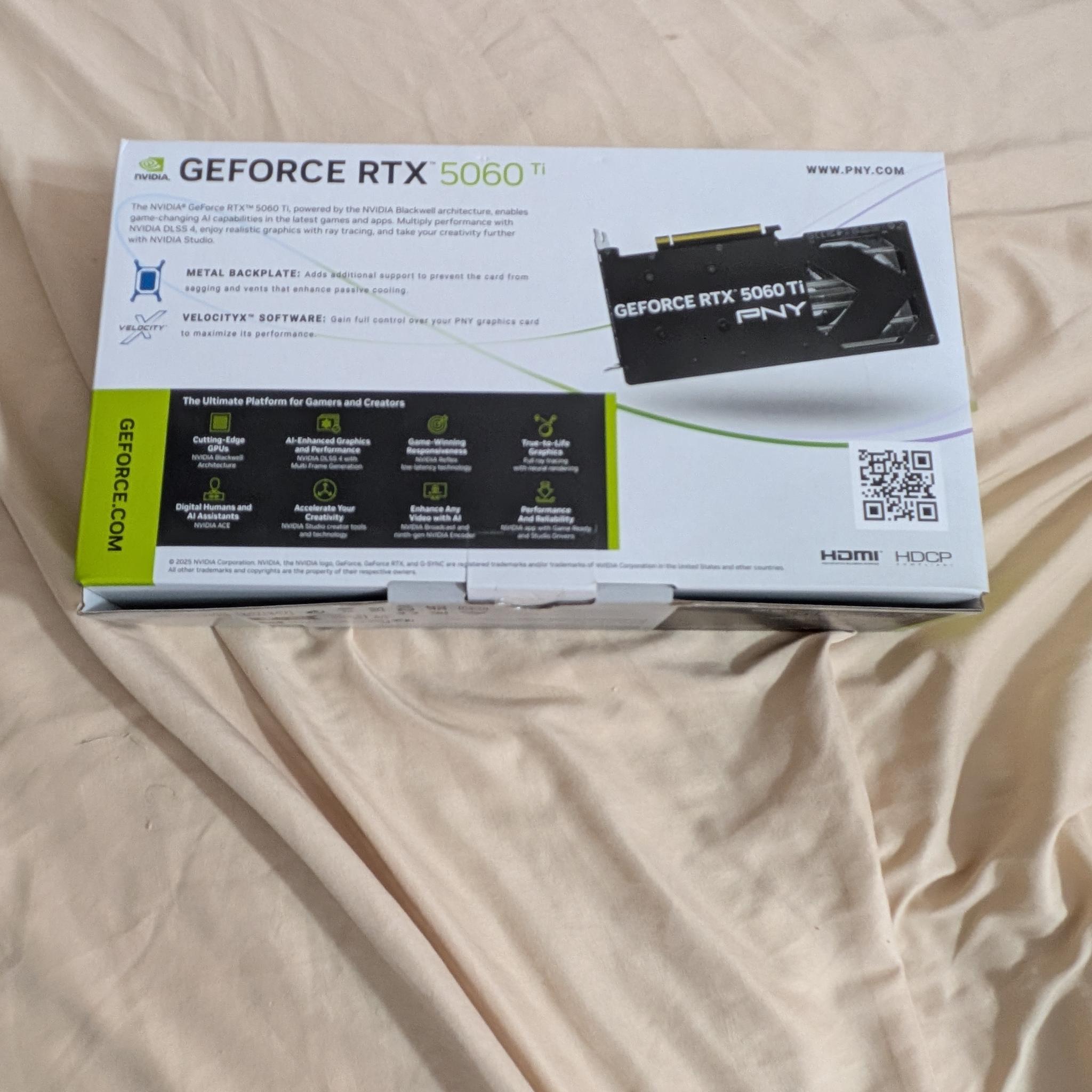 PNY GeForce RTX 5060 Ti 16GB
