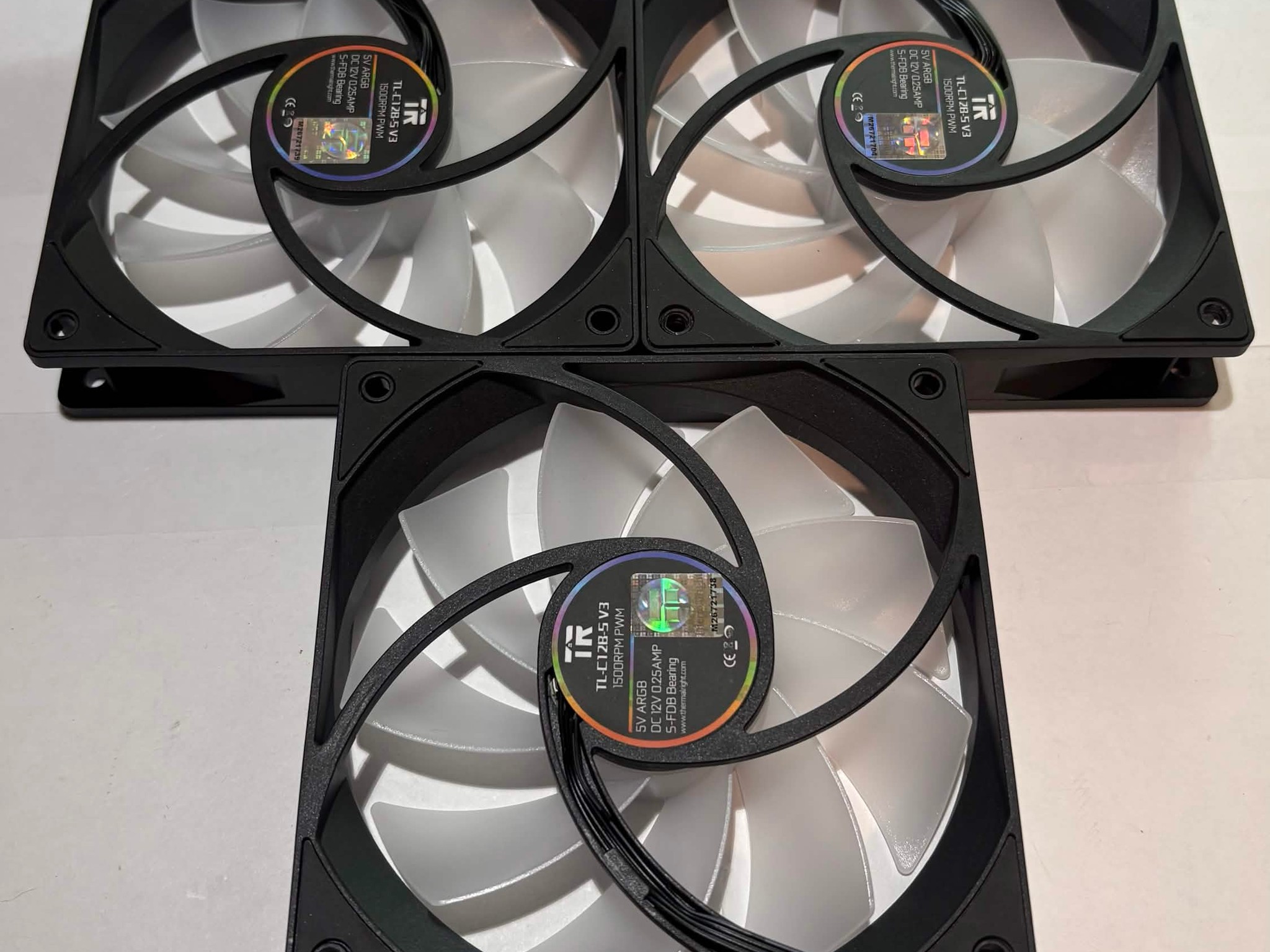 Thermalright TL-C12B-S V3 ARGB PWM Fans - 3 Pack