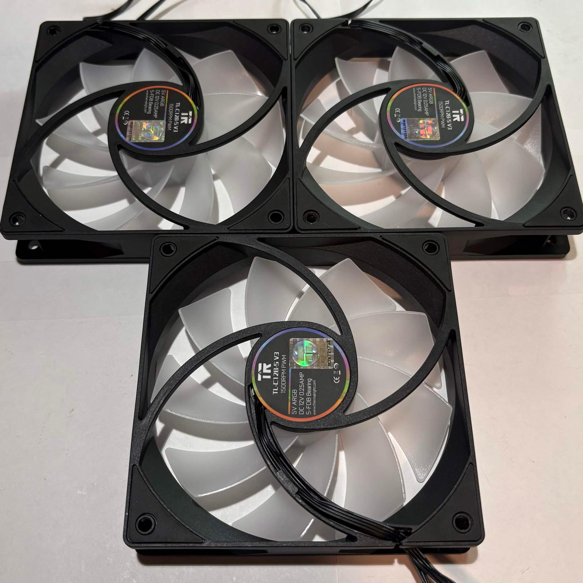 Thermalright TL-C12B-S V3 ARGB PWM Fans - 3 Pack