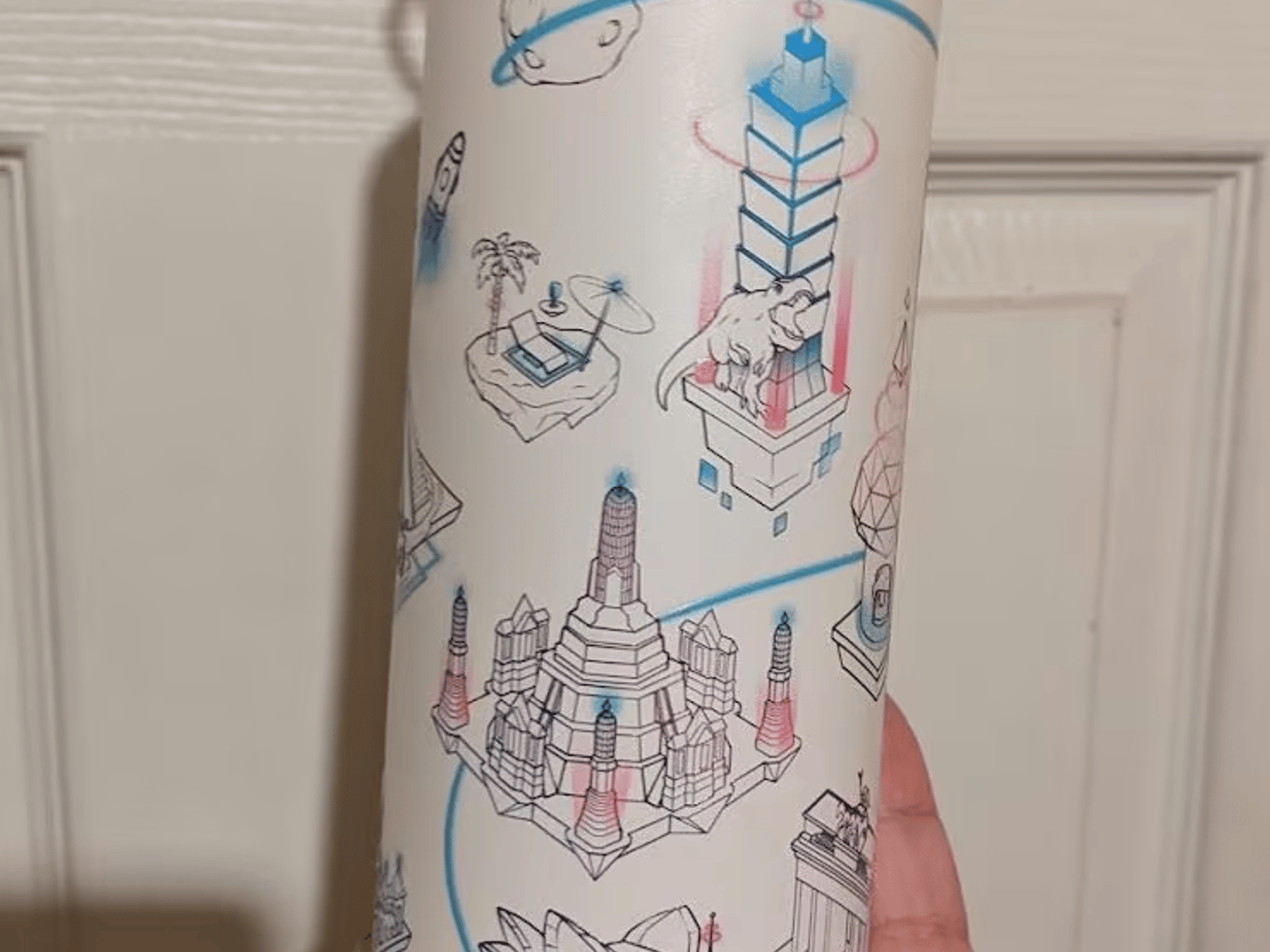 BNOB Intel Gamer Days 2021 Insulated Thermal Steel Water Bottle