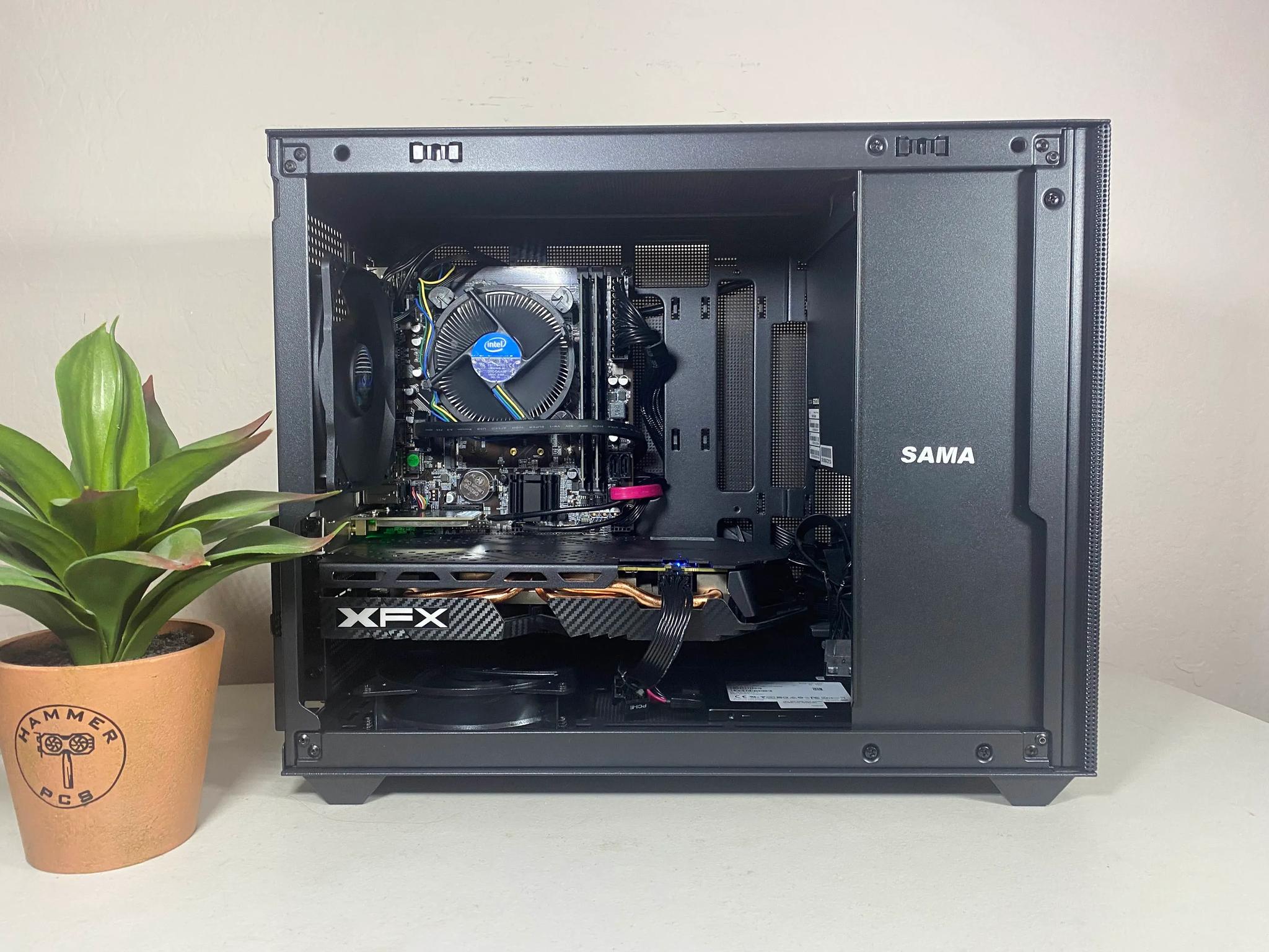 ⚫Mini Budget Gaming PC⚫| Windows 11, Intel i7, RX 580 | Fortnite, Valorant, Minecraft, Roblox, More!