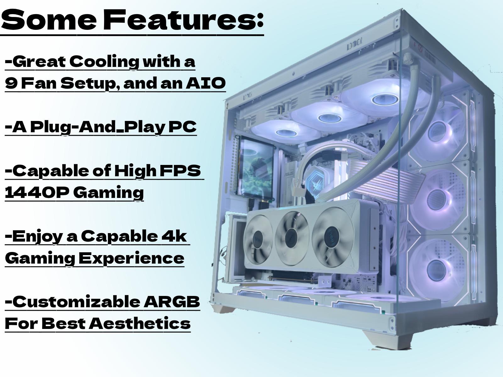 Prime Series High End Gaming PC / RTX 5070 + 9600X / NVMe SSD / Ready to Play!