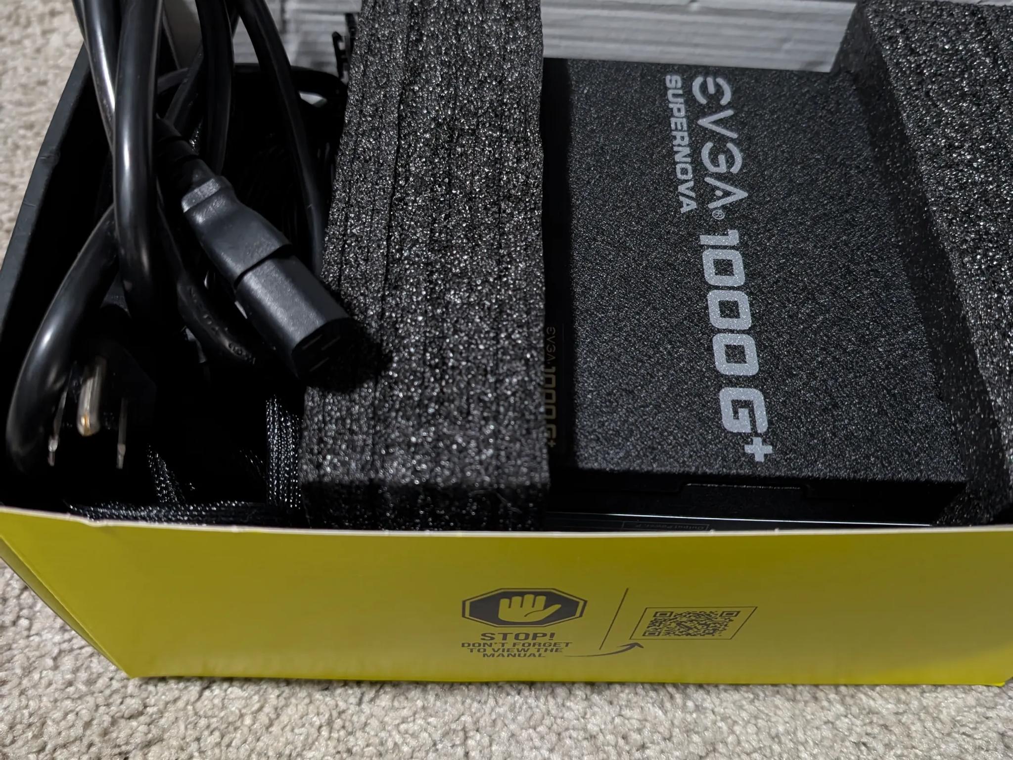 EVGA Supernova 1000 G+ 80 Plus Gold 1000W Fully Modular Power Supply
