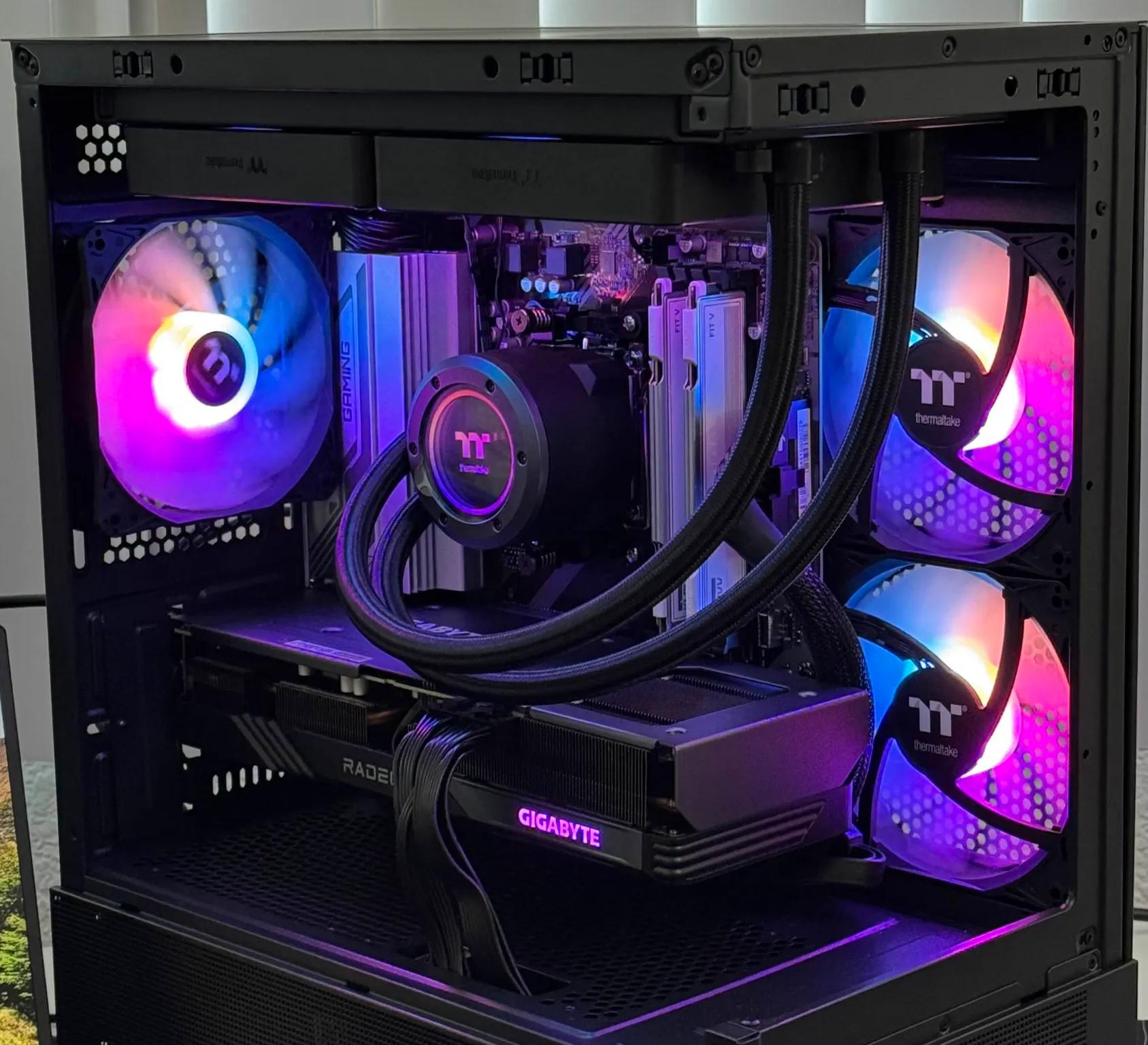 Ryzen 5 7600X + Radeon RX 7600 XT 16GB + 32GB DDR5 Ram (2x16GB) + 1TB M.2 NVME Storage