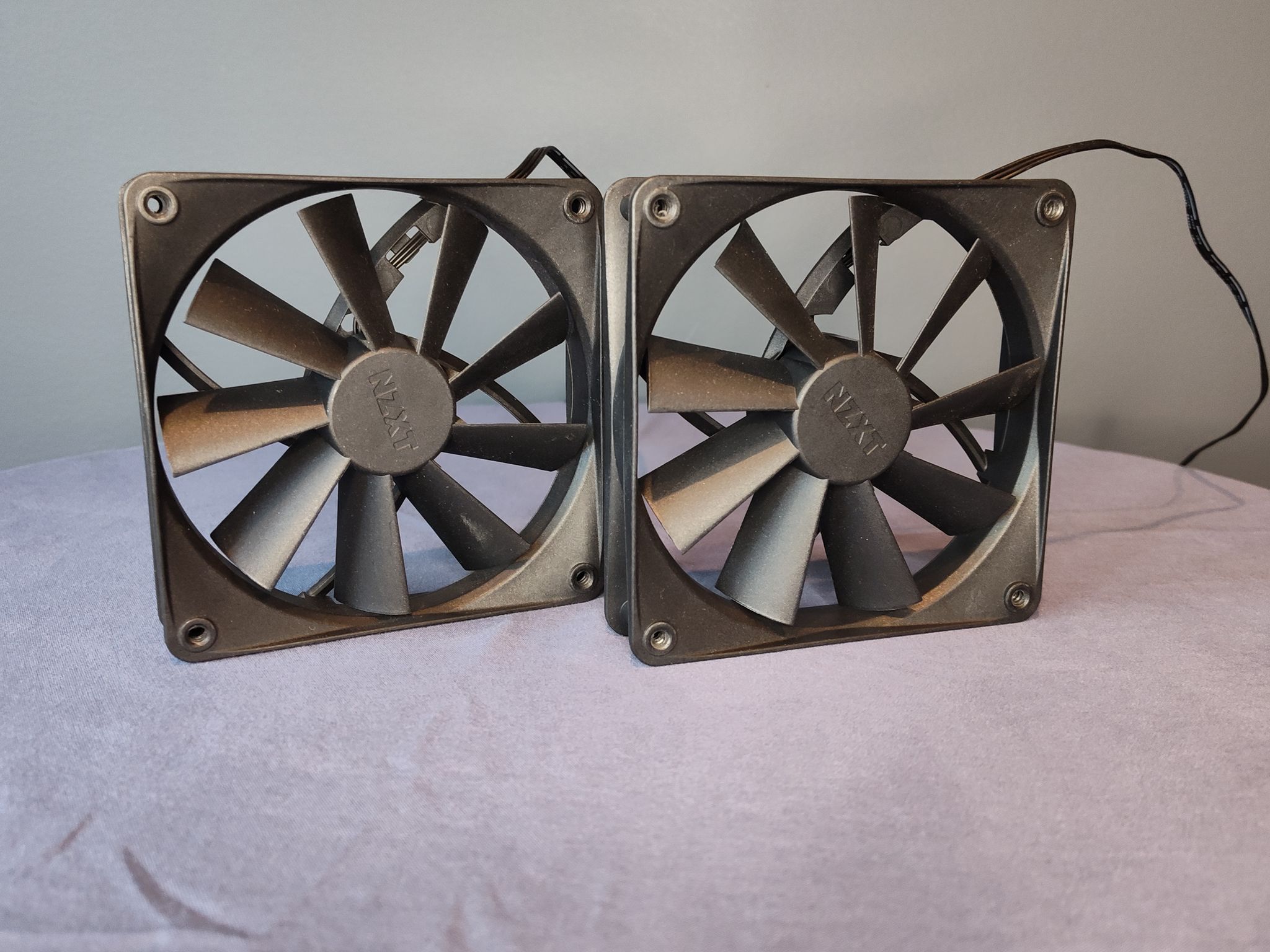 Various 120mm Case Fans New and Used 14 Total Fans