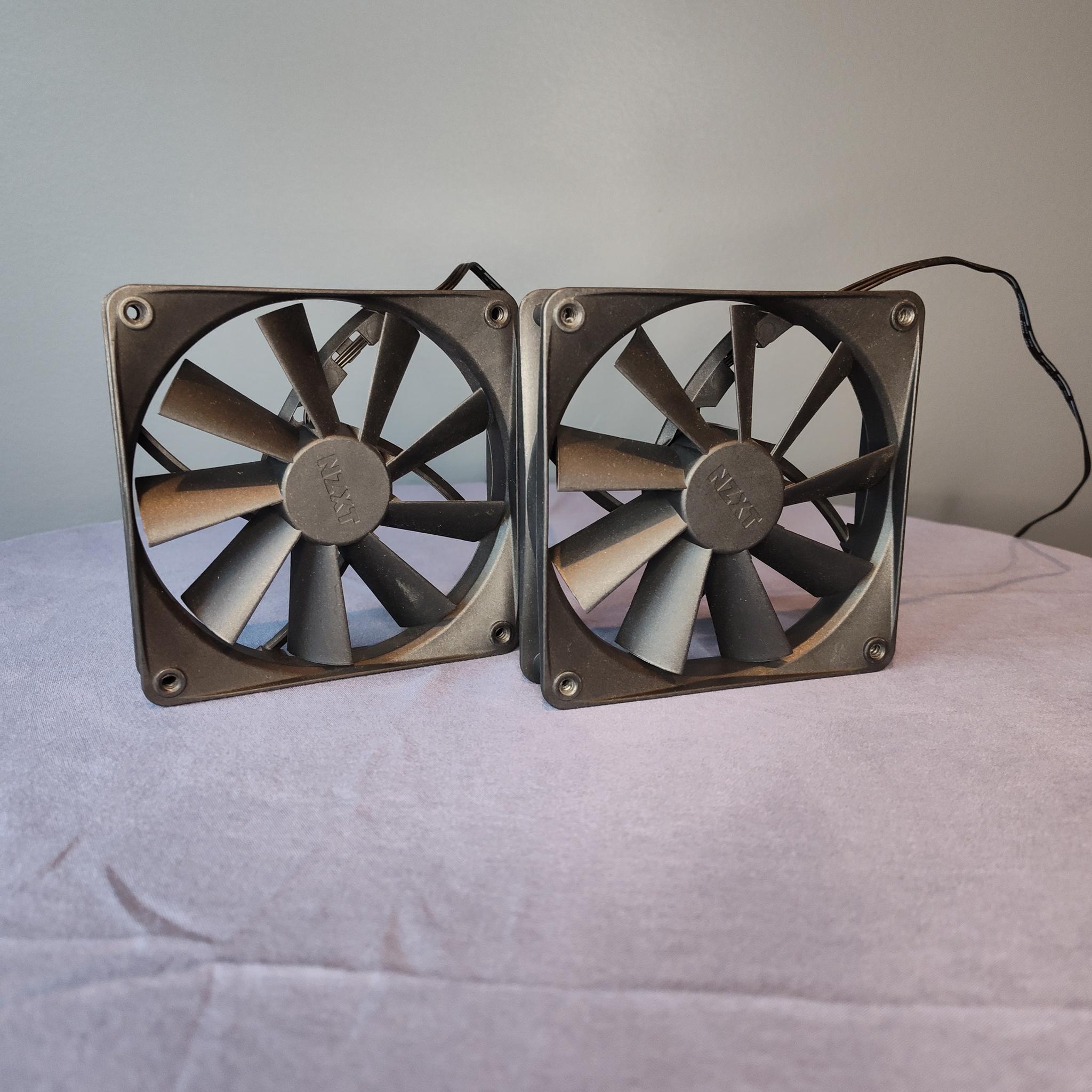 Various 120mm Case Fans New and Used 14 Total Fans