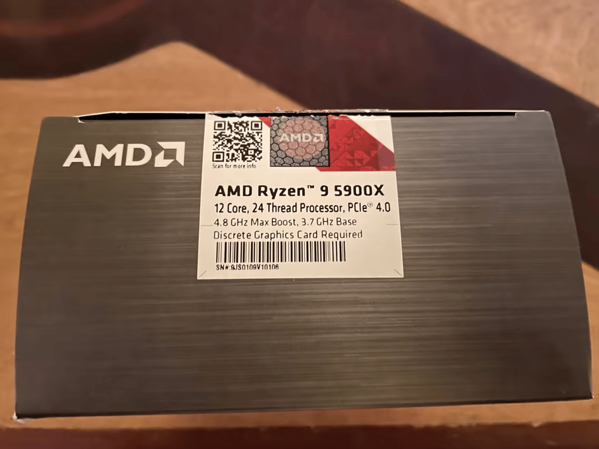 AMD Ryzen 9 5900X 12 core CPU