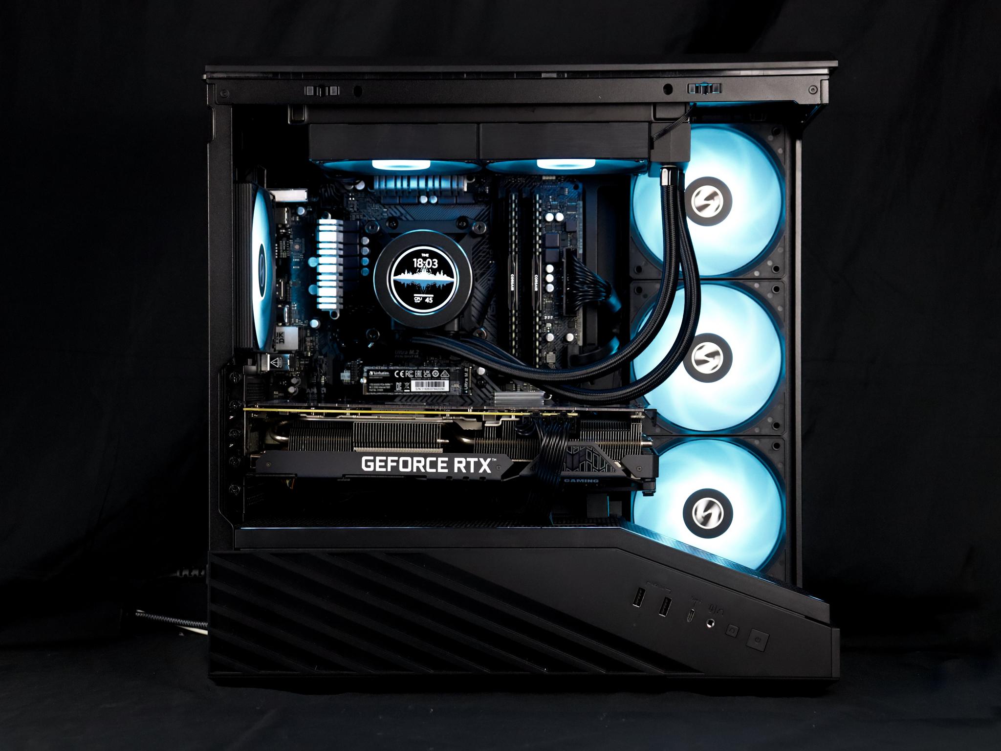 ⚜️♟️Obsidian Void - 1440P Gaming PC | RTX 3080, Ryzen 9 3900X, 32GB RAM, 1TB NVMe SSD | ♟️⚜️