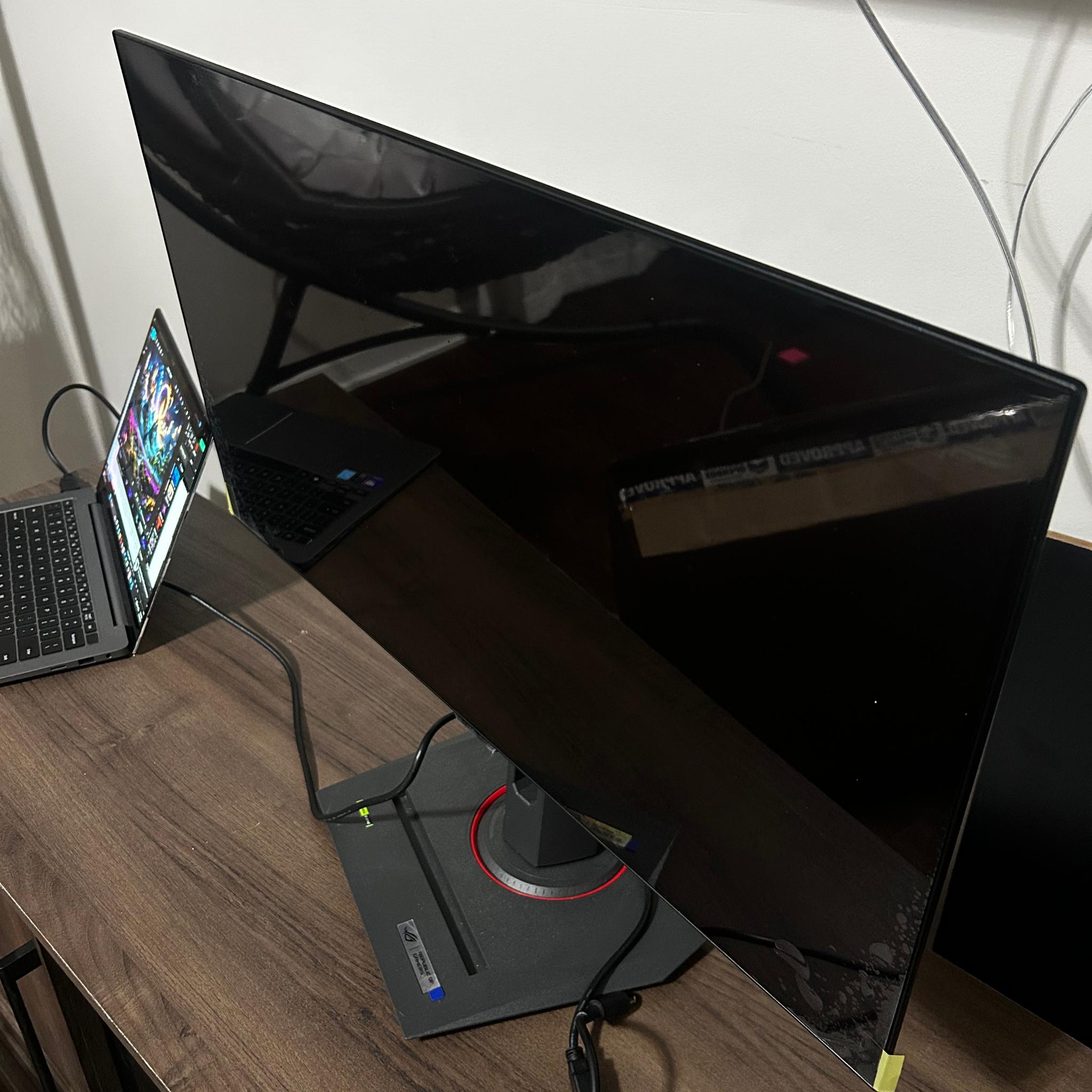 ROG Strix OLED (240hz) Gaming Monitor 27" 1440p Glossy WOLED Panel (Protection Film Still Attached!)