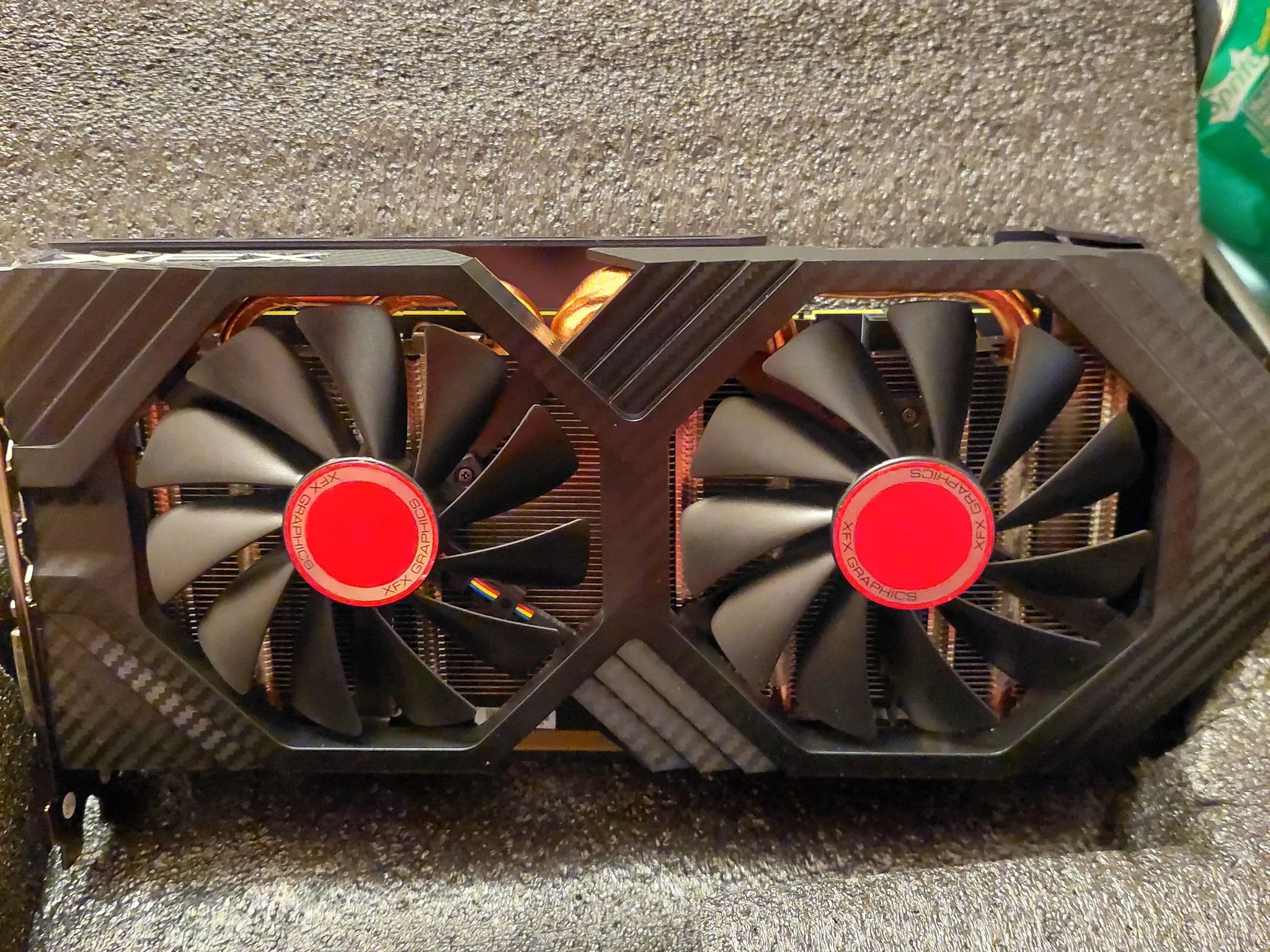 Slightly used XFX - AMD Radeon RX 580 GTS XXX Edition 8GB GDDR5 PCI Express 3.0 Graphics Card