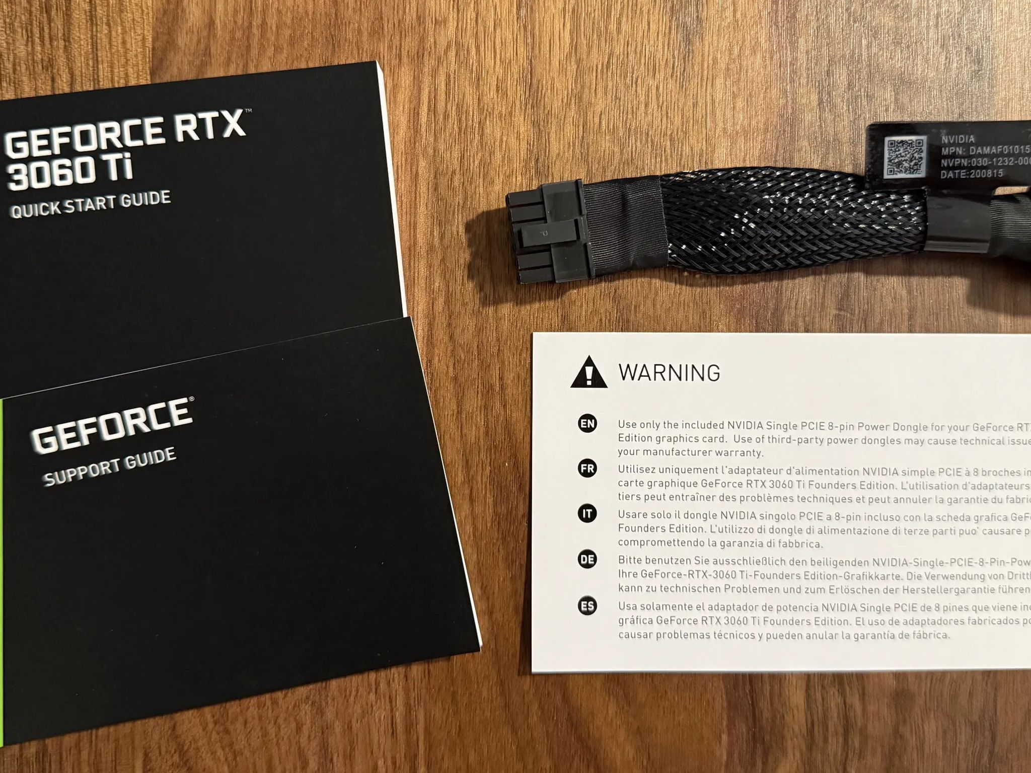 NVIDIA GeForce RTX 3060 Ti Founders Edition 8GB GDDR6 Graphics Card