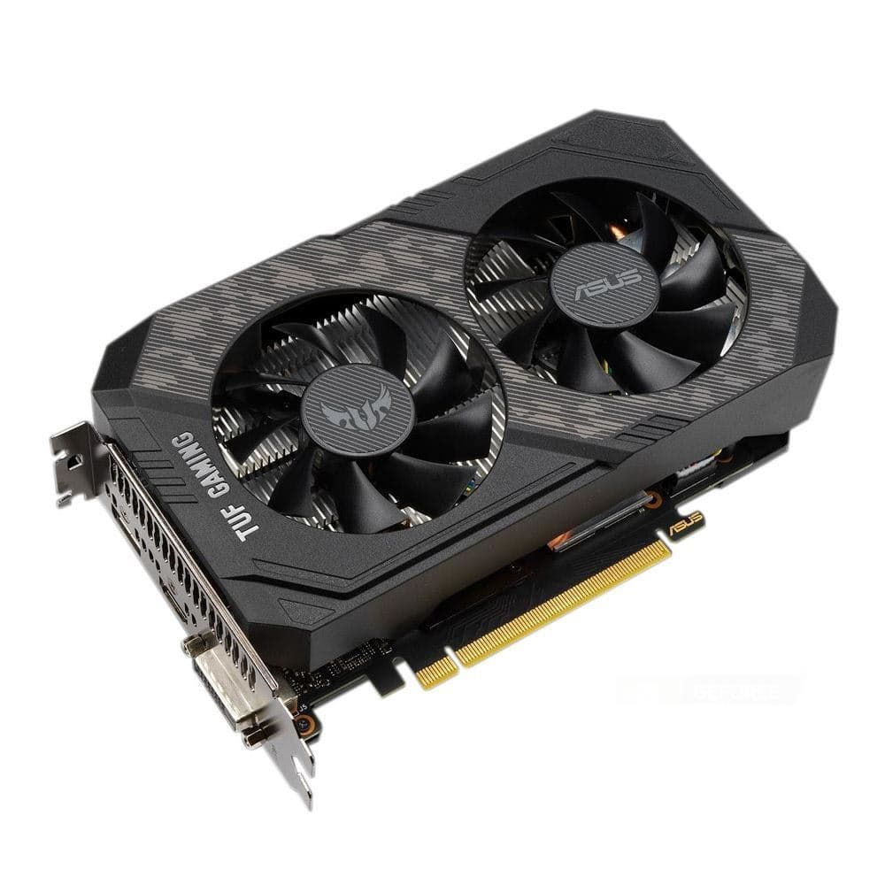 ASUS NVIDIA GeForce GTX 1660 Super TUF Overclocked Dual-Fan 6GB GDDR6 PCIe 3.0 Graphics Card