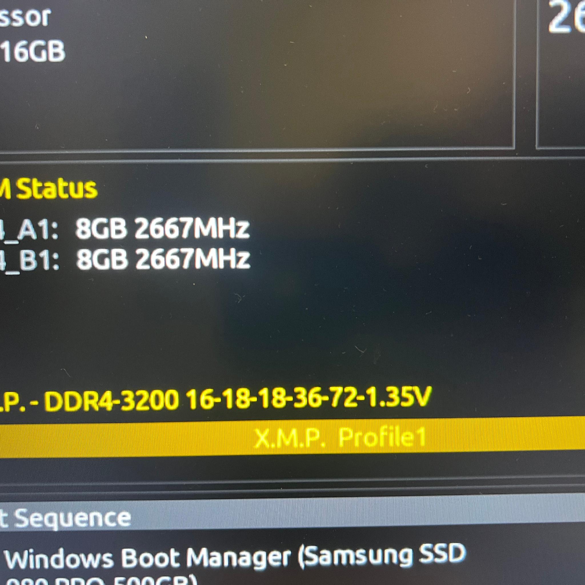 16GB (2x8GB) DDR4-3200MHz CL16 Crucial Ballistix RAM Memory