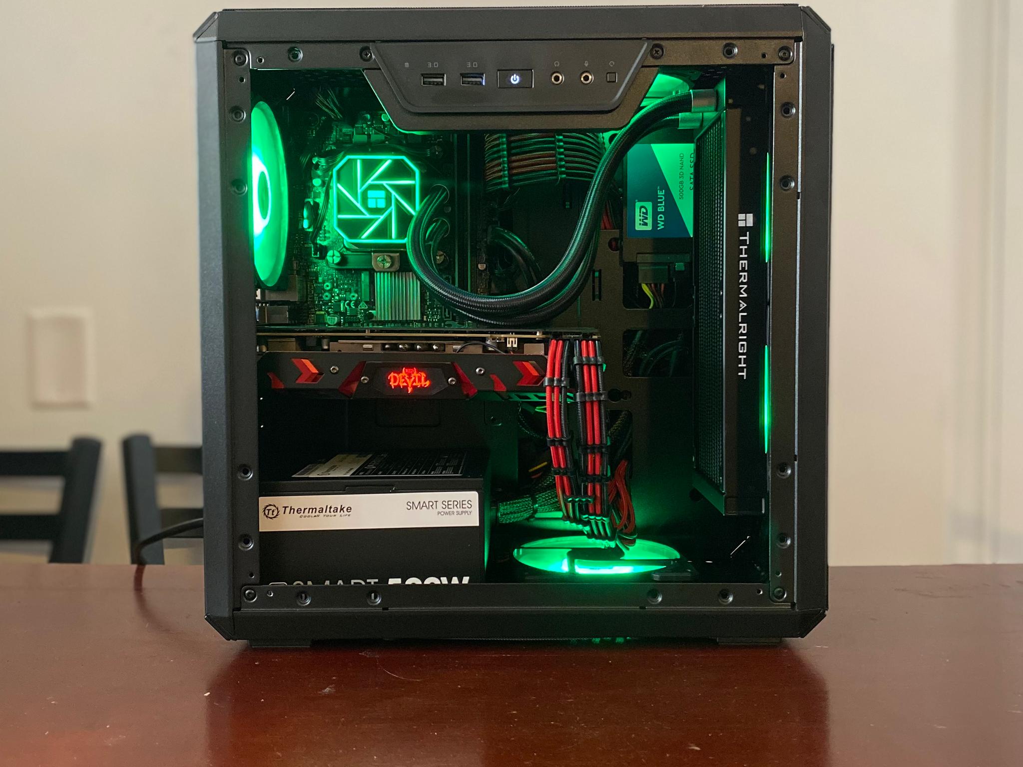 i5 8600 | RX 580 | 16gb | Liquid Cooled RGB gaming PC