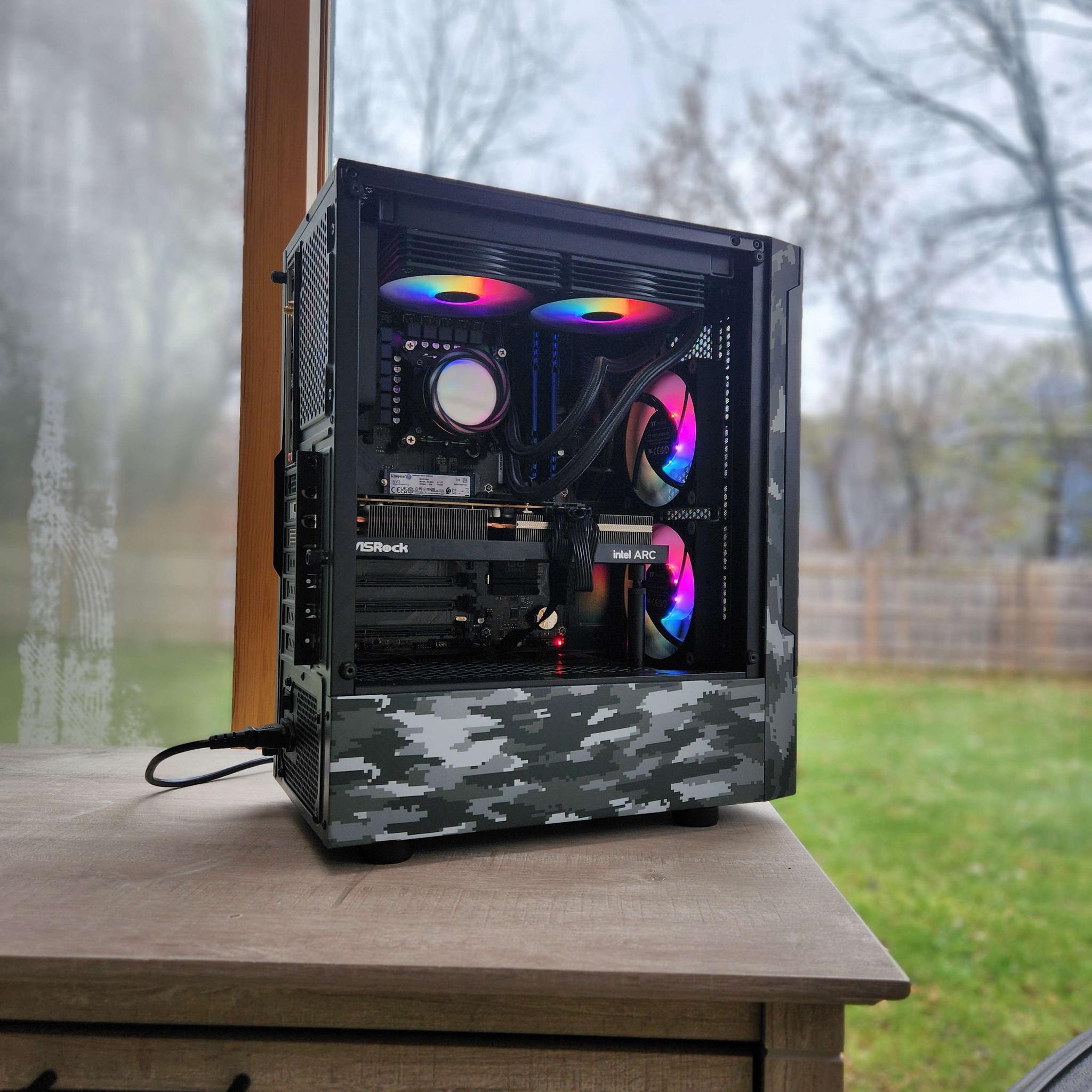 🍀Intel Arc A580 | i5-13400F | 32GB RAM | 1TB NVMe | WiFi | Windows 11 | Keyboard + Mouse Included!