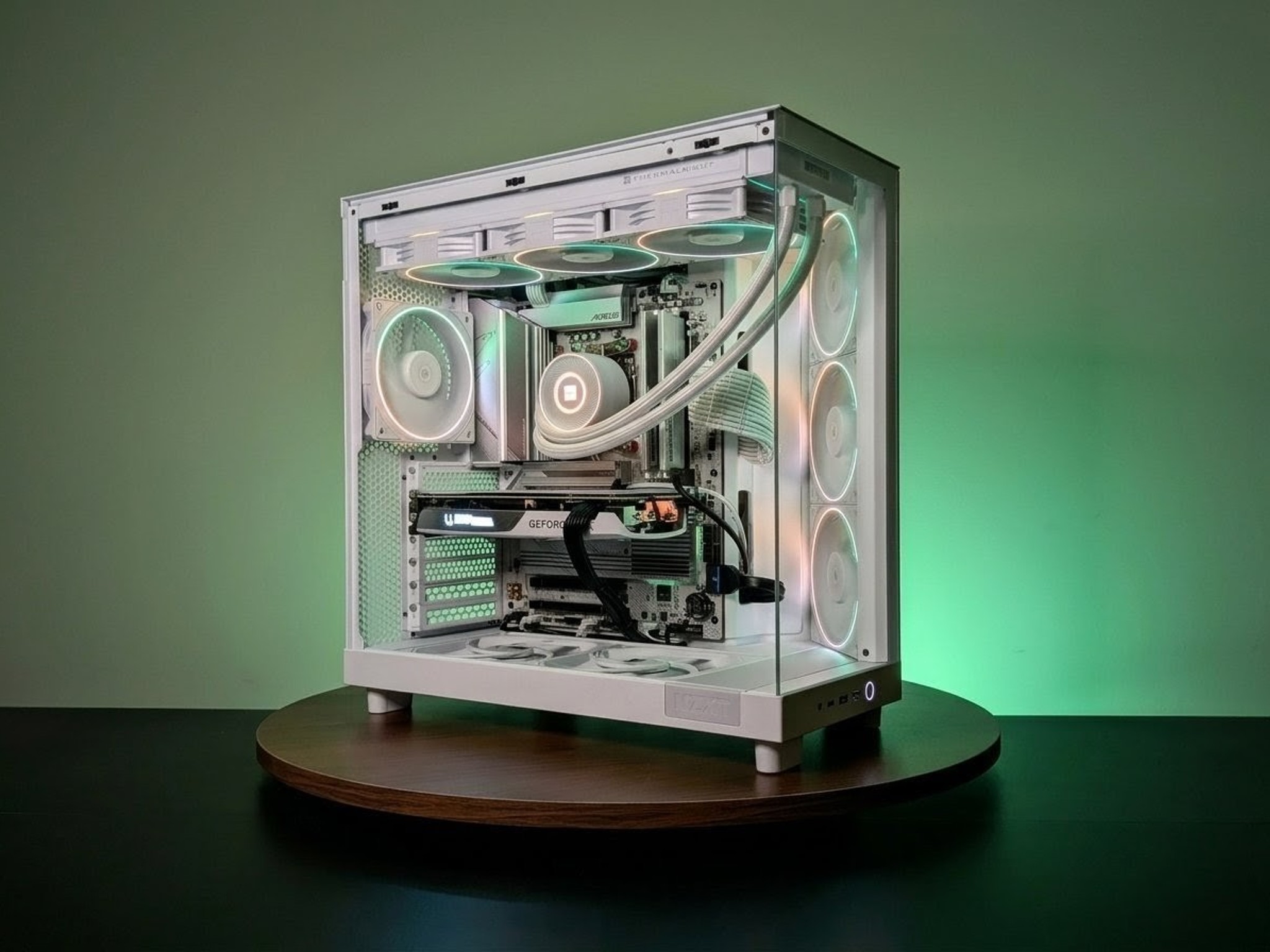 ❄️WHITE RTX 4070 SUPER PC | RYZEN 7600X3D | 32GB DDR5 | 1TB NVMe + 480GB SATA | WIFI&BT | WINDOWS 11